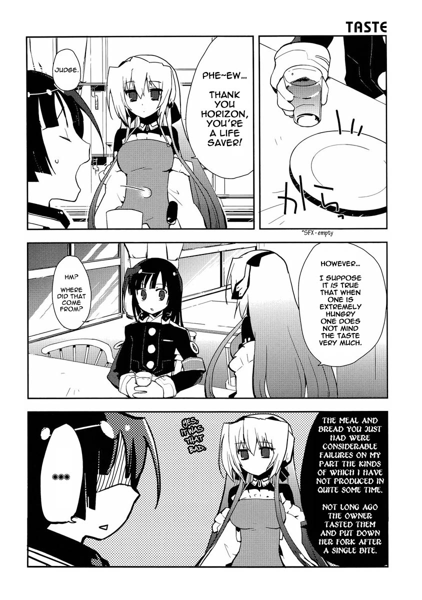 Kyoukaisenjou no Horako-san: Shucchouban Chapter 4.2 page 4 - Chapter 4 v2 : Continued From Previous Chapter / And Sweets Too / Sometimes She Get...