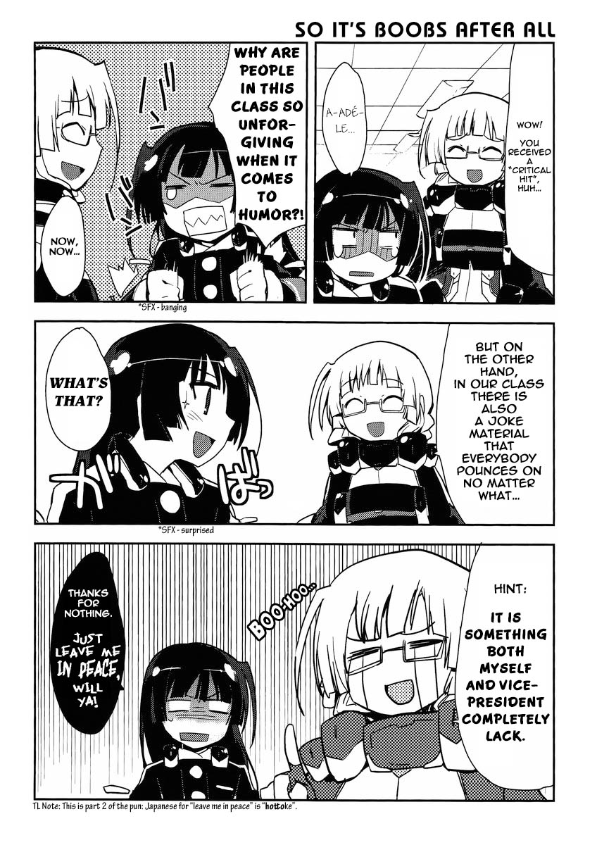 Kyoukaisenjou no Horako-san: Shucchouban Chapter 6.2 page 4 - Chapter 6 v2 : A Little Joke / Wasn't It Like That To Begin With? / Friends / So It...