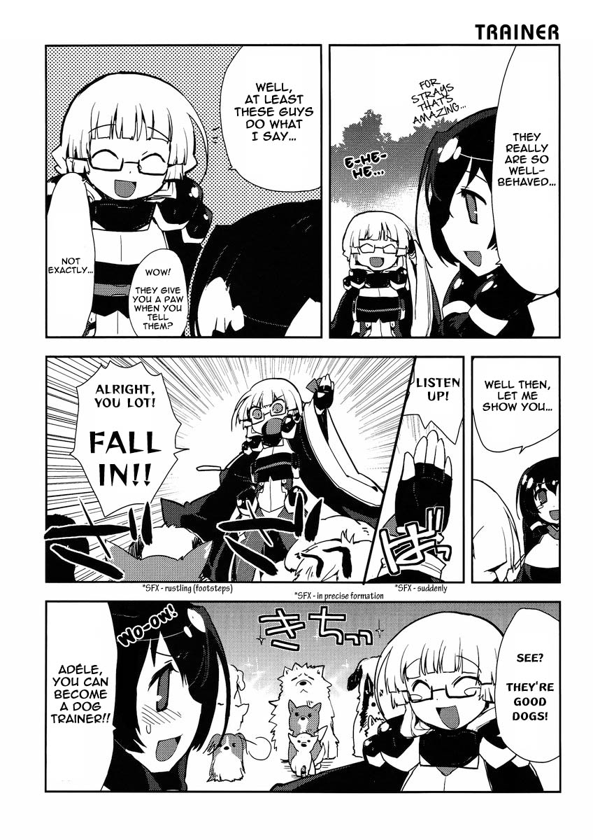 Kyoukaisenjou no Horako-san: Shucchouban Chapter 8.2 page 2 - Chapter 8 v2 : Musashi's Celebrity, In A Sense / Trainer / Merchants / How Many Tim...
