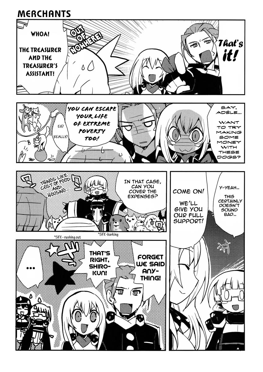 Kyoukaisenjou no Horako-san: Shucchouban Chapter 8.2 page 3 - Chapter 8 v2 : Musashi's Celebrity, In A Sense / Trainer / Merchants / How Many Tim...