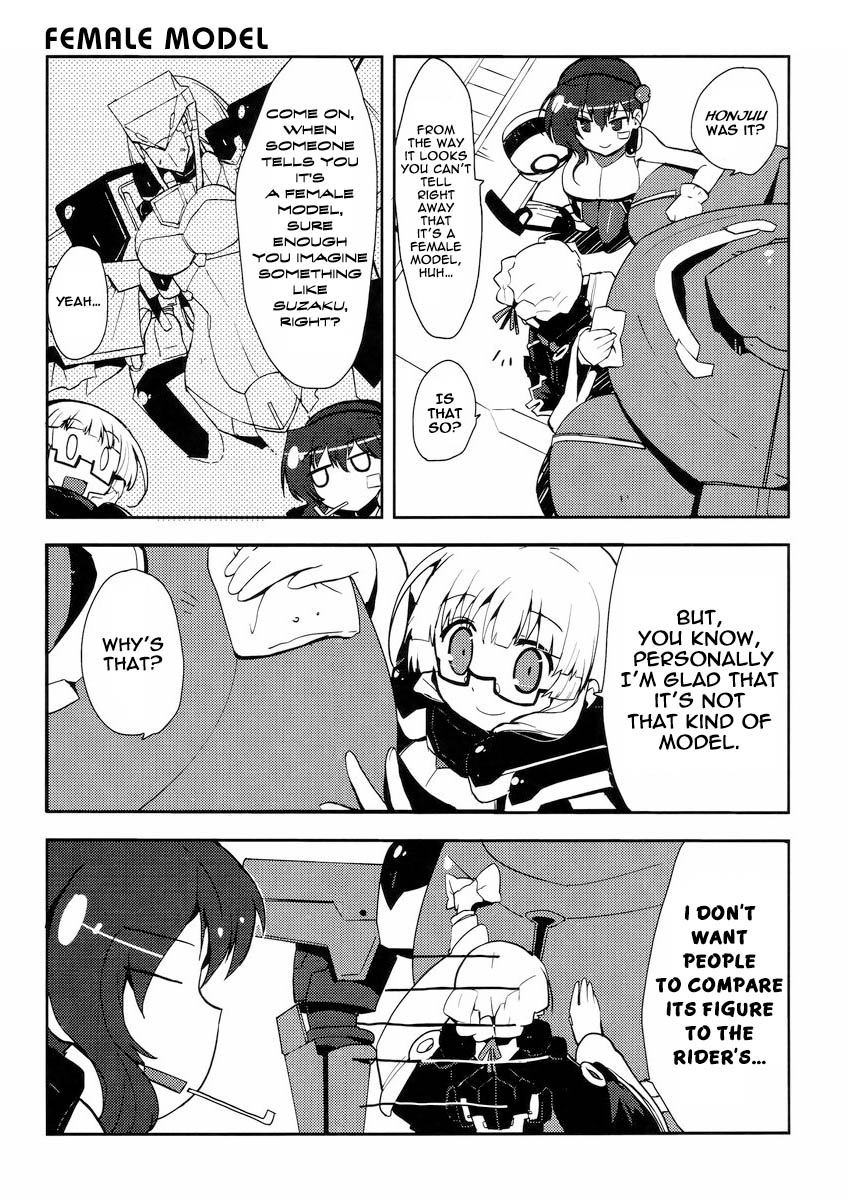 Kyoukaisenjou no Horako-san: Shucchouban Chapter 9.2 page 3 - Chapter 9 v2 : After All / Unexpected Combination Technique / Female Model / Uniform