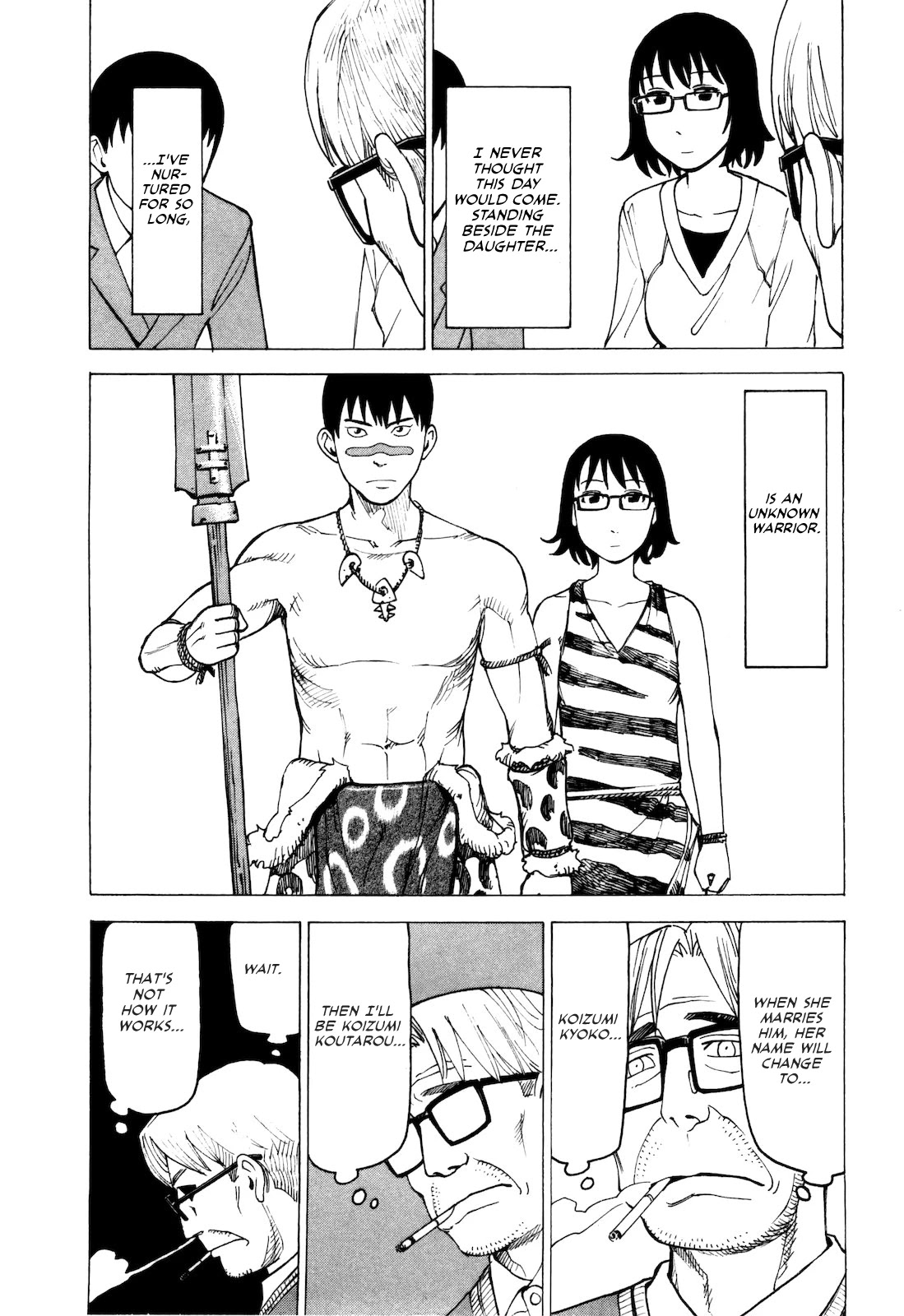 Kyouko to Tousan Chapter 5 page 8 - Chapter 5: Iwasaki Family Rules