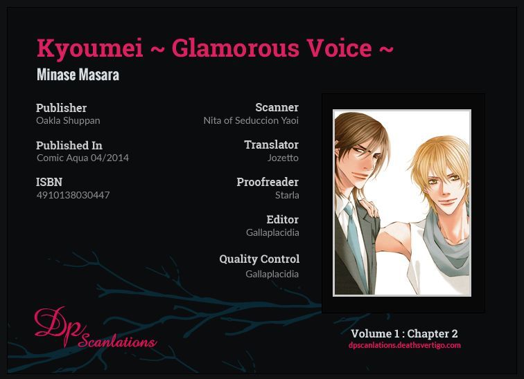 Kyoumei - Glamorous Voice Chapter 2 page 10 - Chapter 2