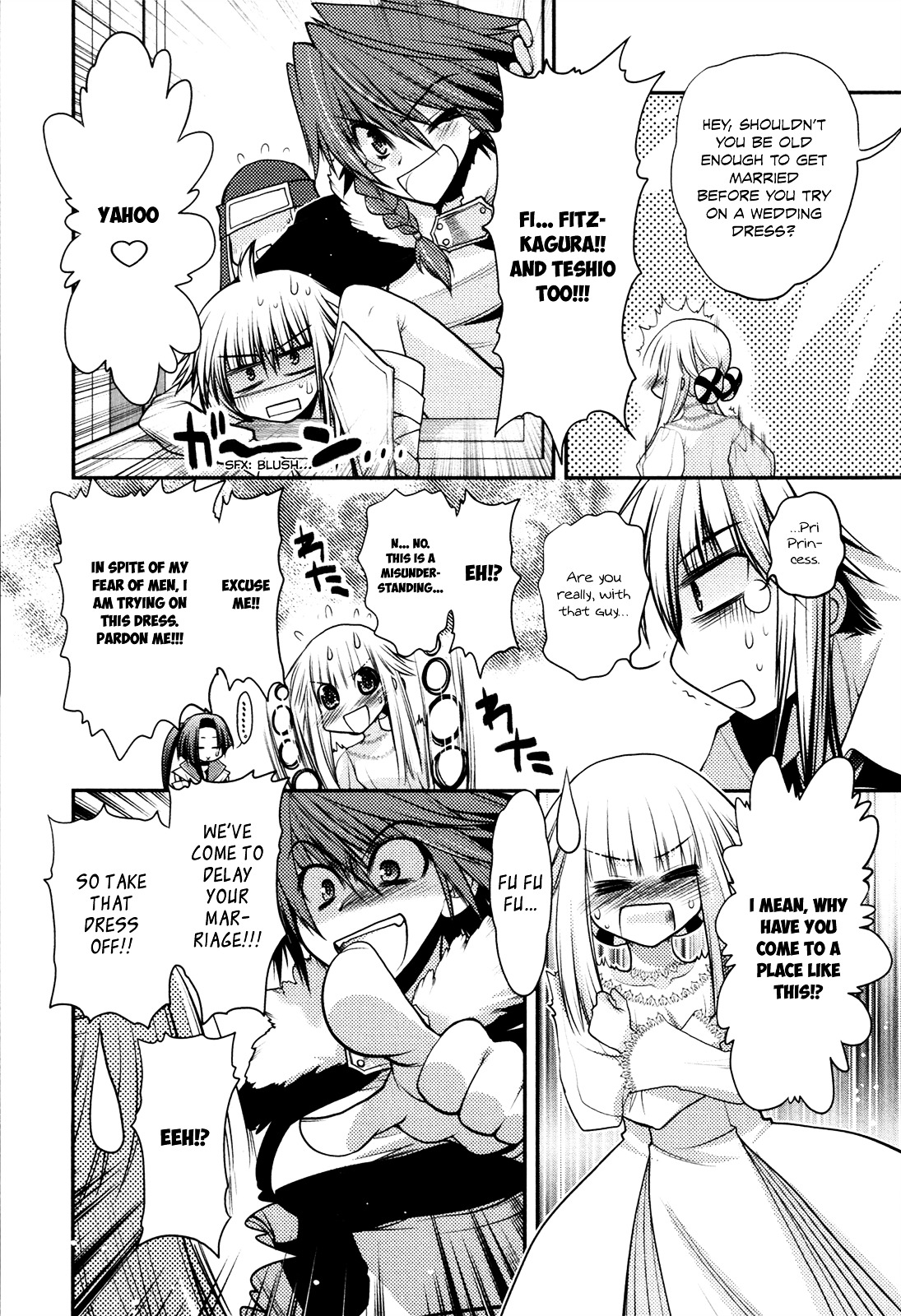 Kyoumen no Silhouette Chapter 14.2 page 9 - Chapter 14 v2 : The Song of Reckless Marriage (Part 2)