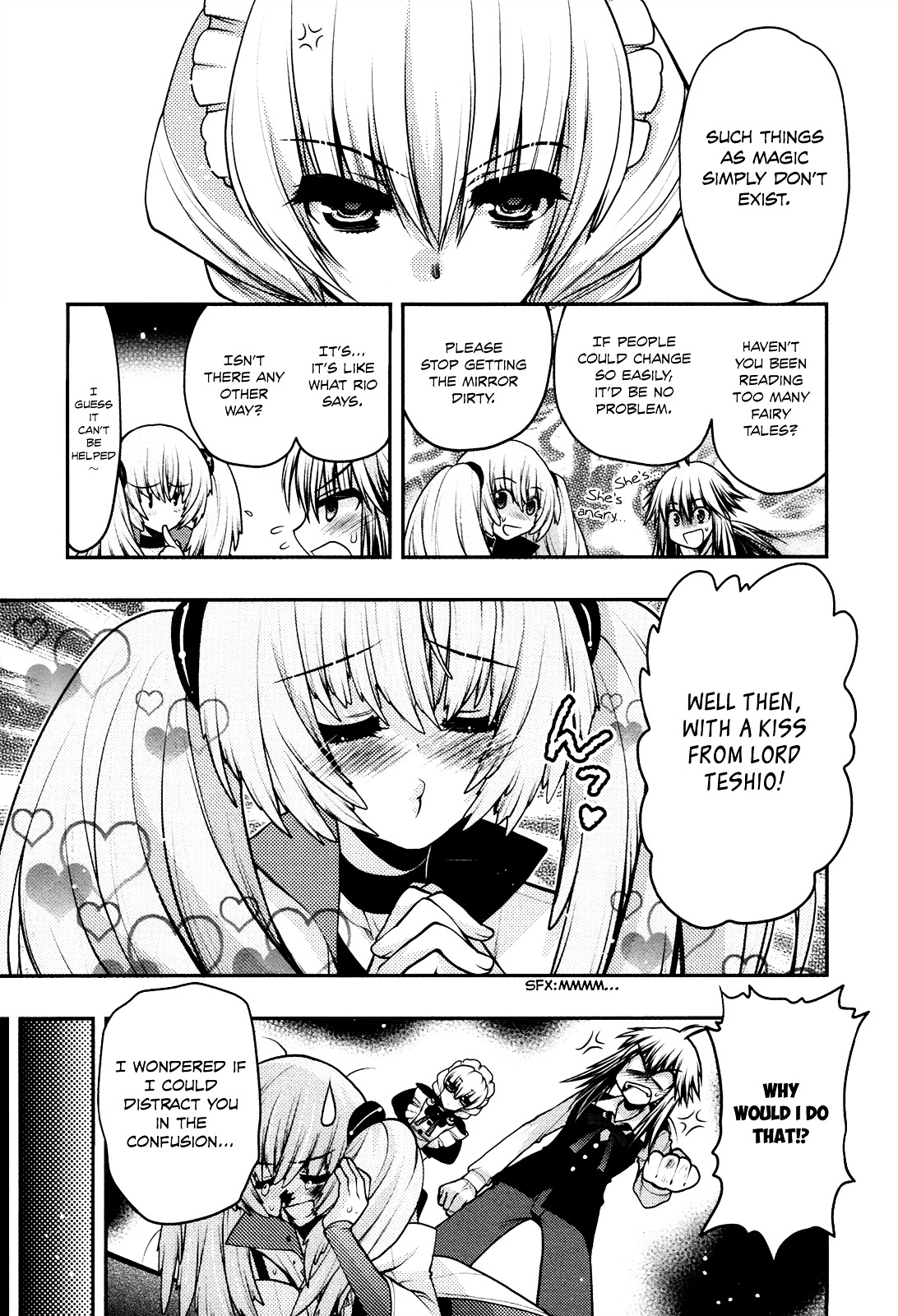 Kyoumen no Silhouette Chapter 15.2 page 10 - Chapter 15 v2 : Technical Magic My Compact