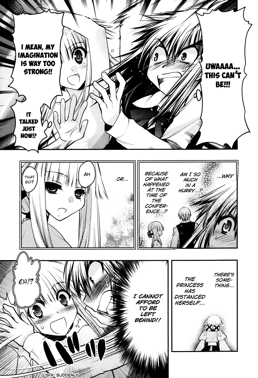 Kyoumen no Silhouette Chapter 15.2 page 12 - Chapter 15 v2 : Technical Magic My Compact