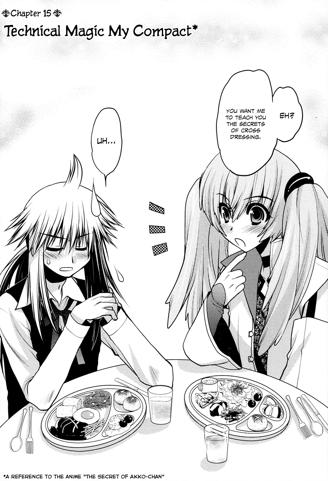 Kyoumen no Silhouette Chapter 15.2 page 3 - Chapter 15 v2 : Technical Magic My Compact