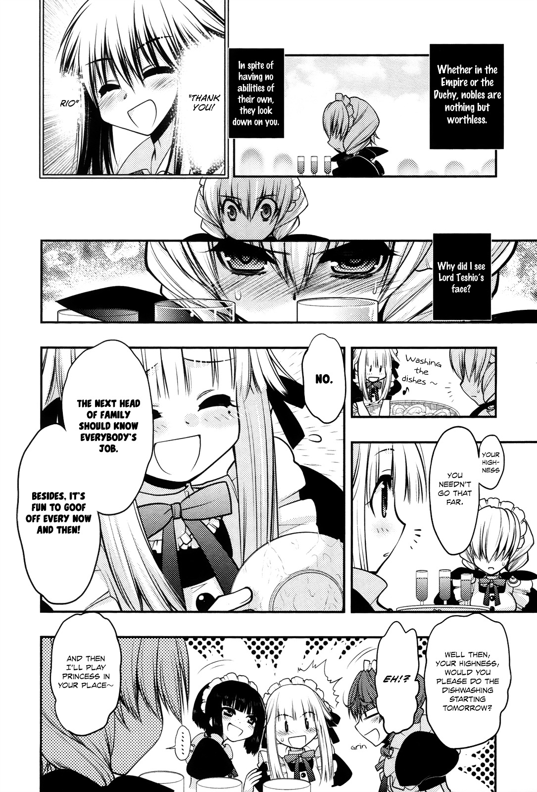 Kyoumen no Silhouette Chapter 16 page 11 - Chapter 16 : Sorry For The Shop Talk