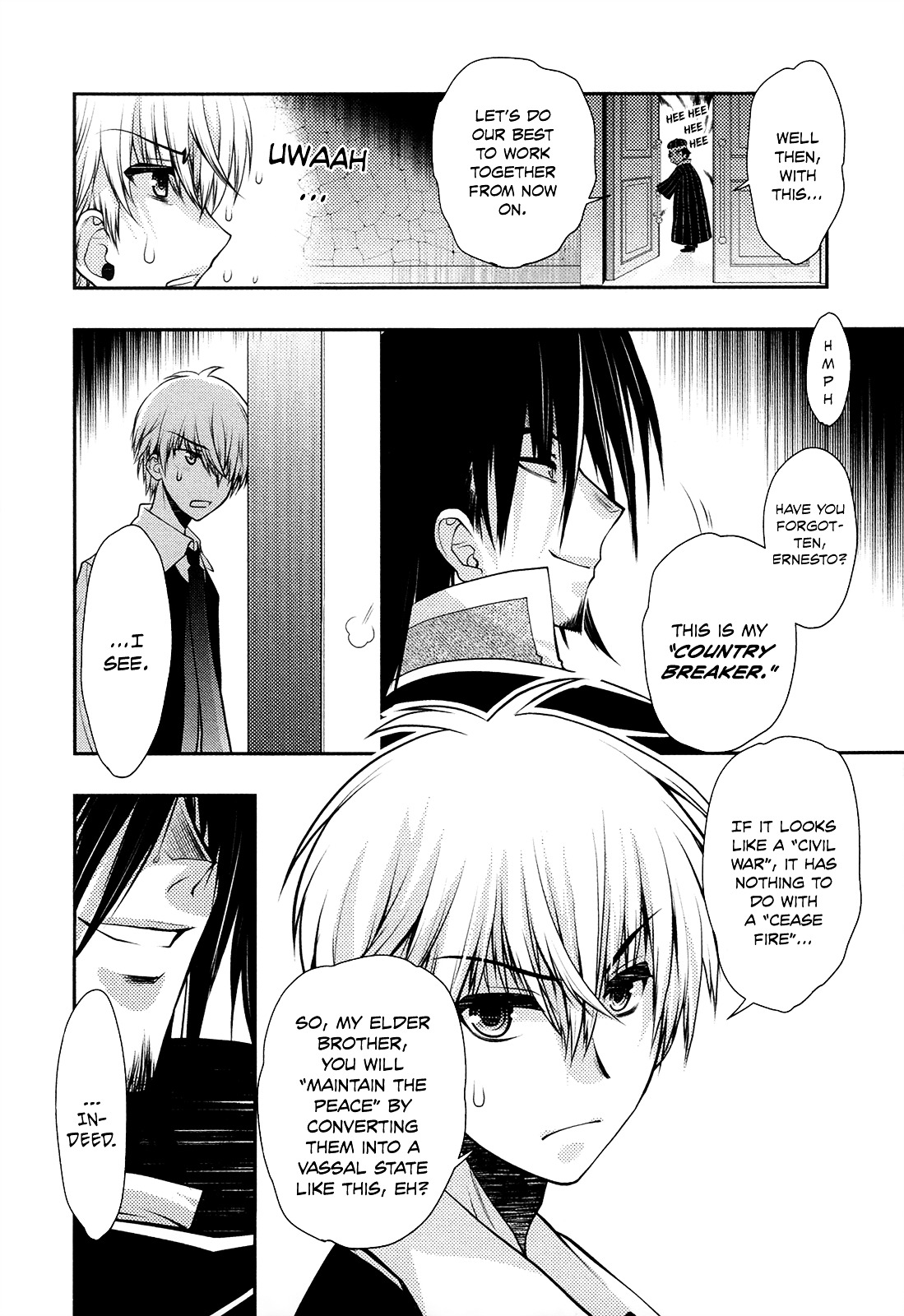 Kyoumen no Silhouette Chapter 22.2 page 11 - Chapter 22 v2 : Love's Viola