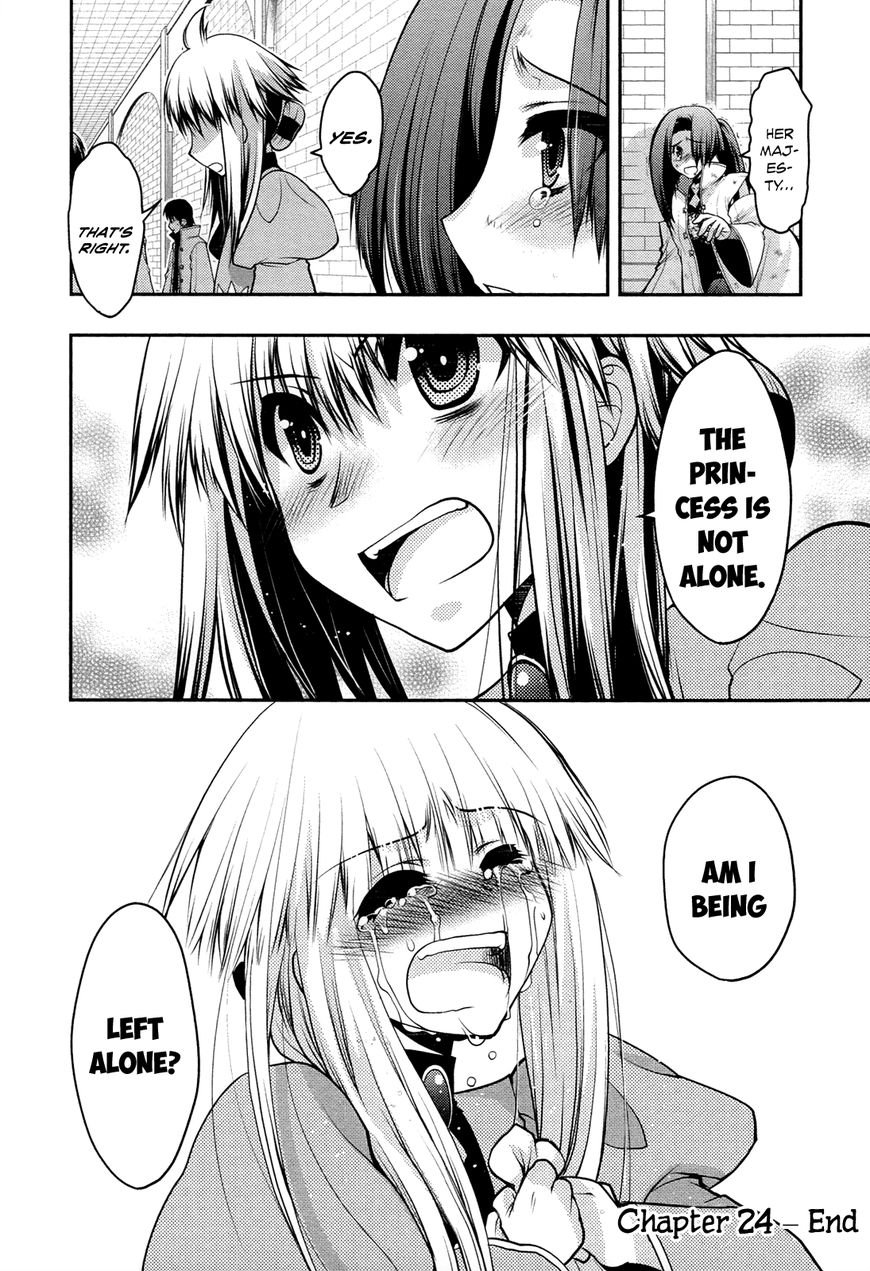 Kyoumen no Silhouette Chapter 24 page 25 - Chapter 24 : You Are Not Alone
