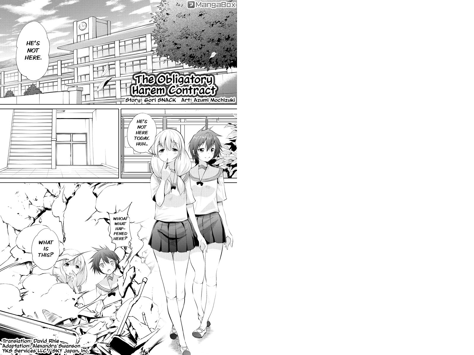 Kyousei Harem Keiyaku Chapter 28 page 1 - Chapter 28