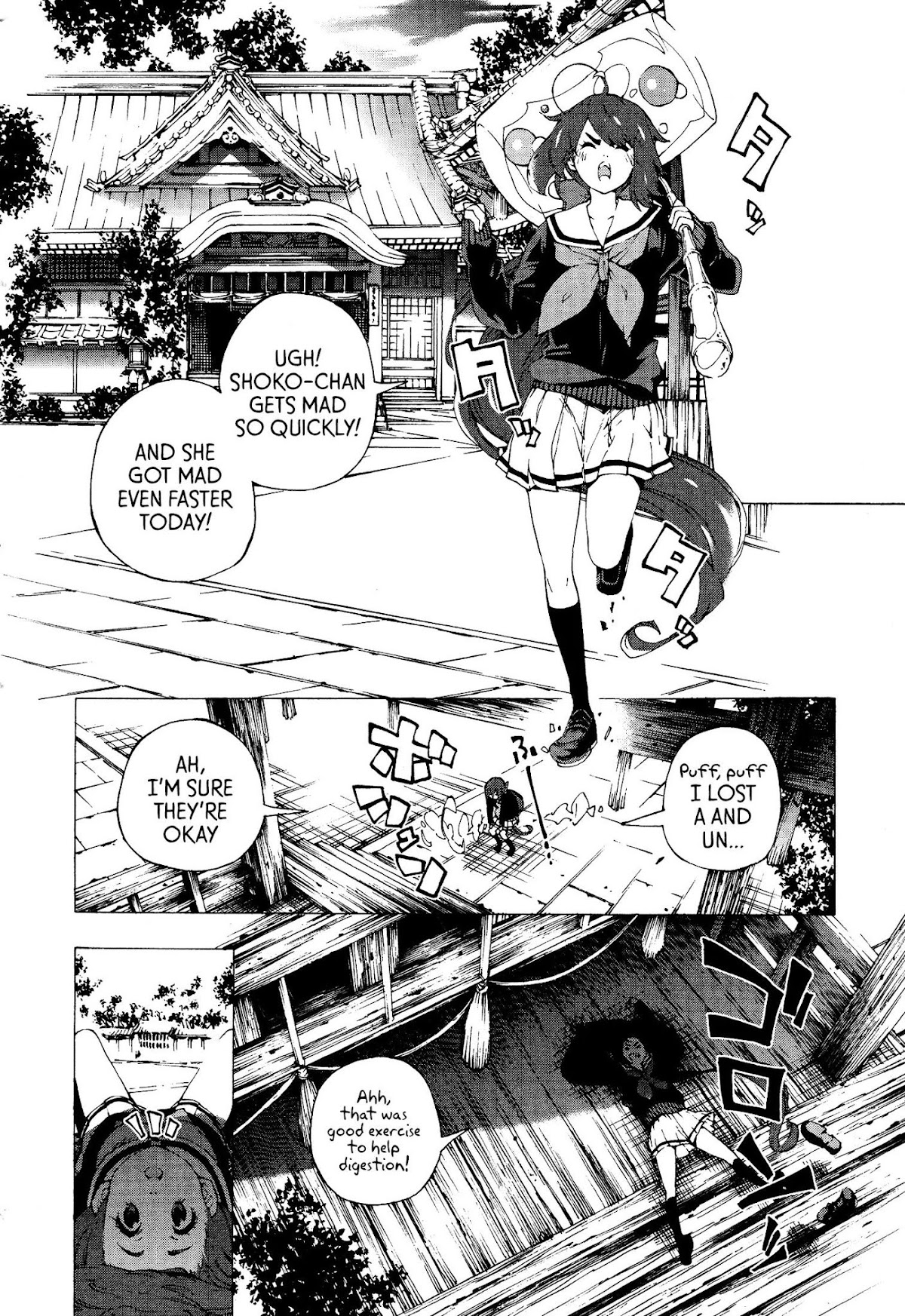 Kyousou Giga Chapter 6 page 10 - Chapter 6: Crown Wearing Sailor Uniform