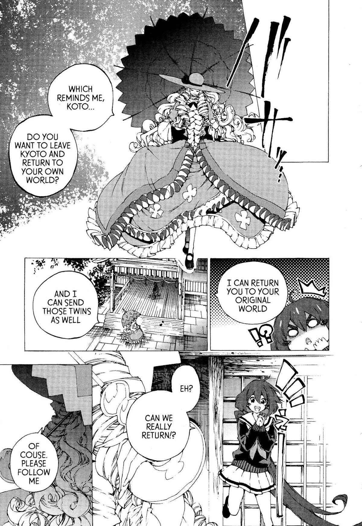 Kyousou Giga Chapter 6 page 15 - Chapter 6: Crown Wearing Sailor Uniform