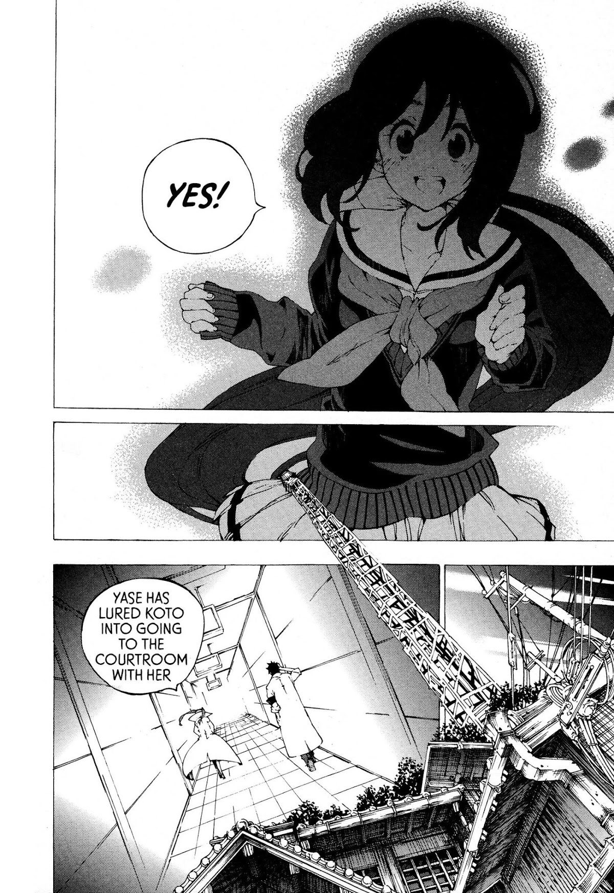Kyousou Giga Chapter 6 page 16 - Chapter 6: Crown Wearing Sailor Uniform