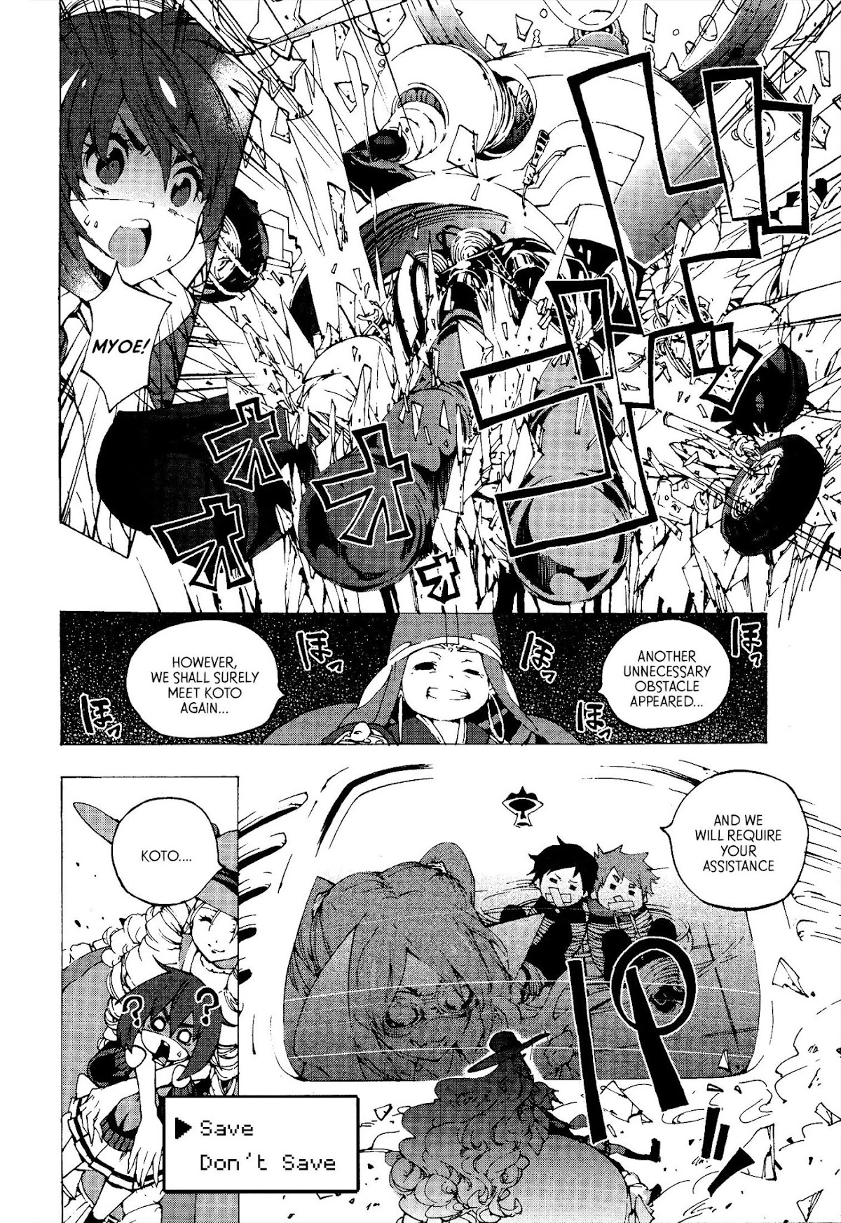 Kyousou Giga Chapter 6 page 23 - Chapter 6: Crown Wearing Sailor Uniform