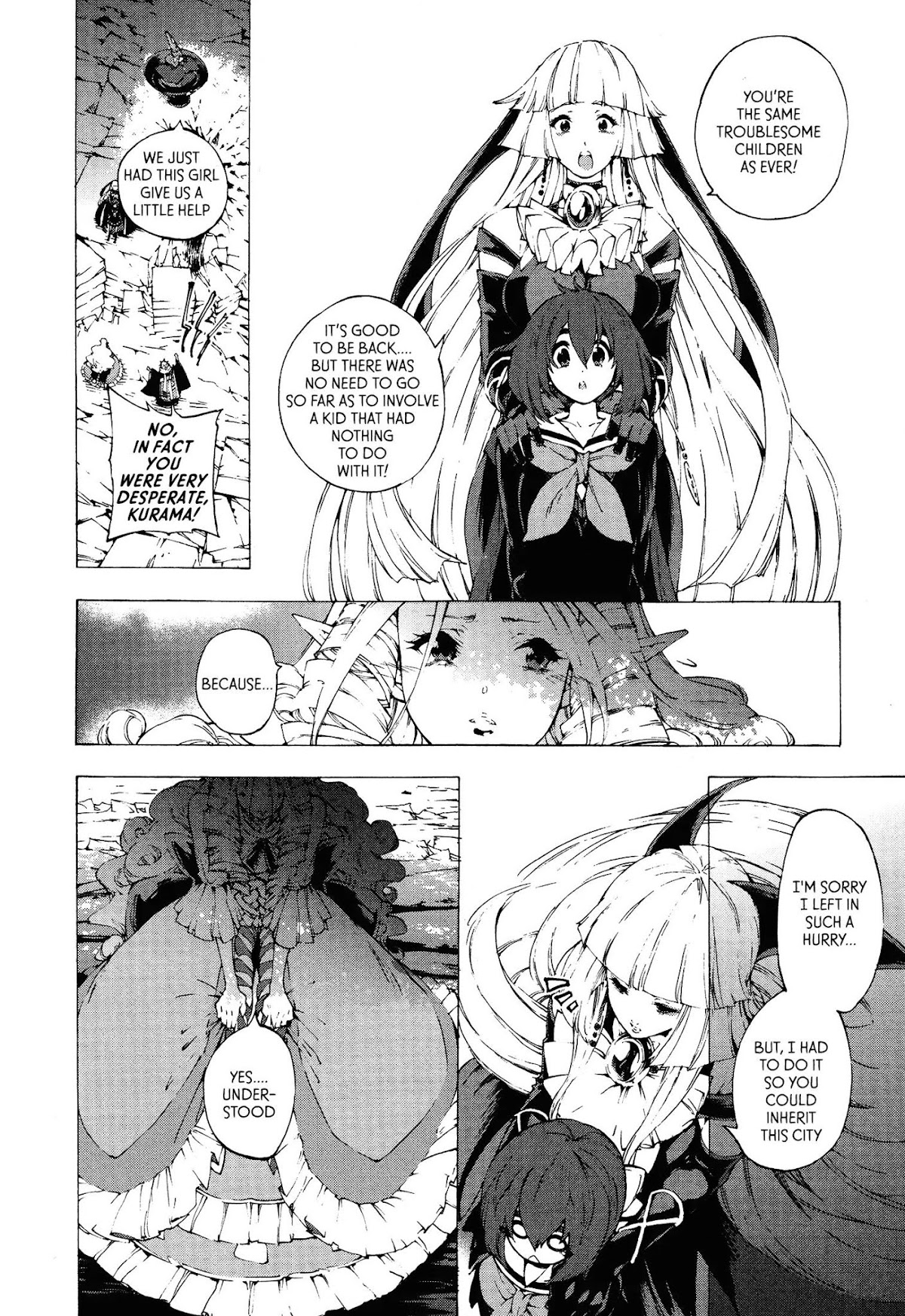Kyousou Giga Chapter 8 page 9 - Chapter 8: Koto of the Mirror City