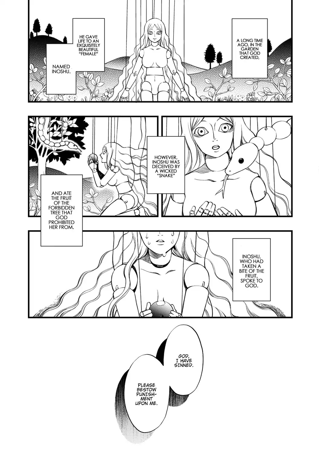 Kyrie -Norowareta Hebi- Chapter 1 page 6 - Chapter 1: Original Sin