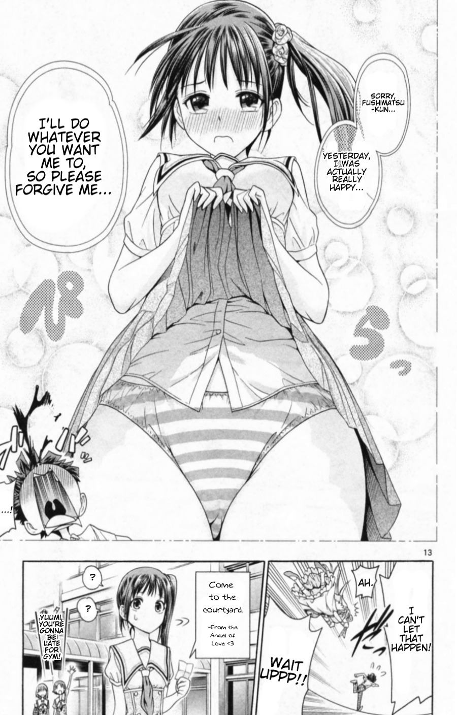Kyupiko! - Fujimatsu Tenshi no Mismanagement Chapter 2 page 13 - Chapter 2: Let's Go! Girls Locker Room!