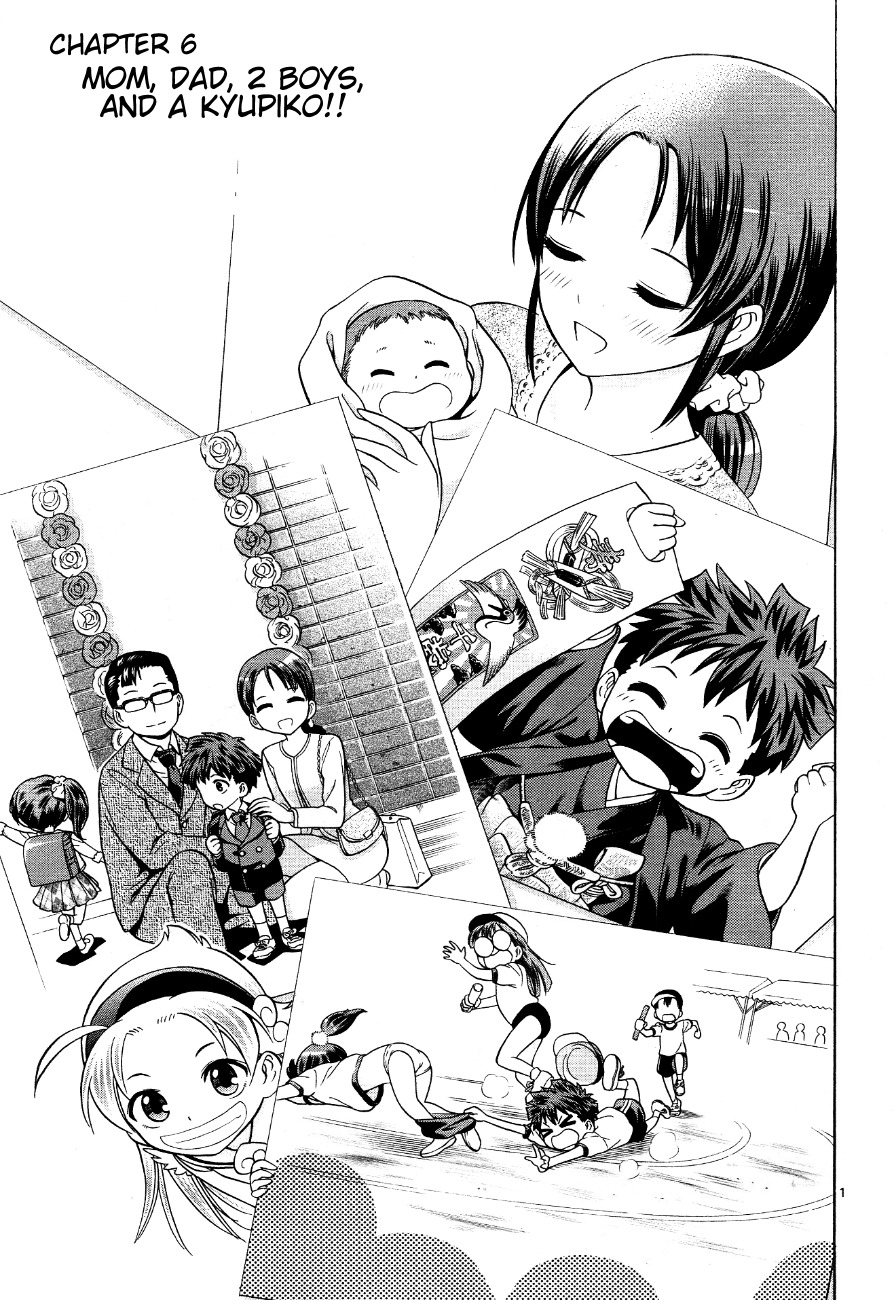 Kyupiko! - Fujimatsu Tenshi no Mismanagement Chapter 6 page 1 - Chapter 6: Mom, Dad, 2 Boys, and Kyupiko!!
