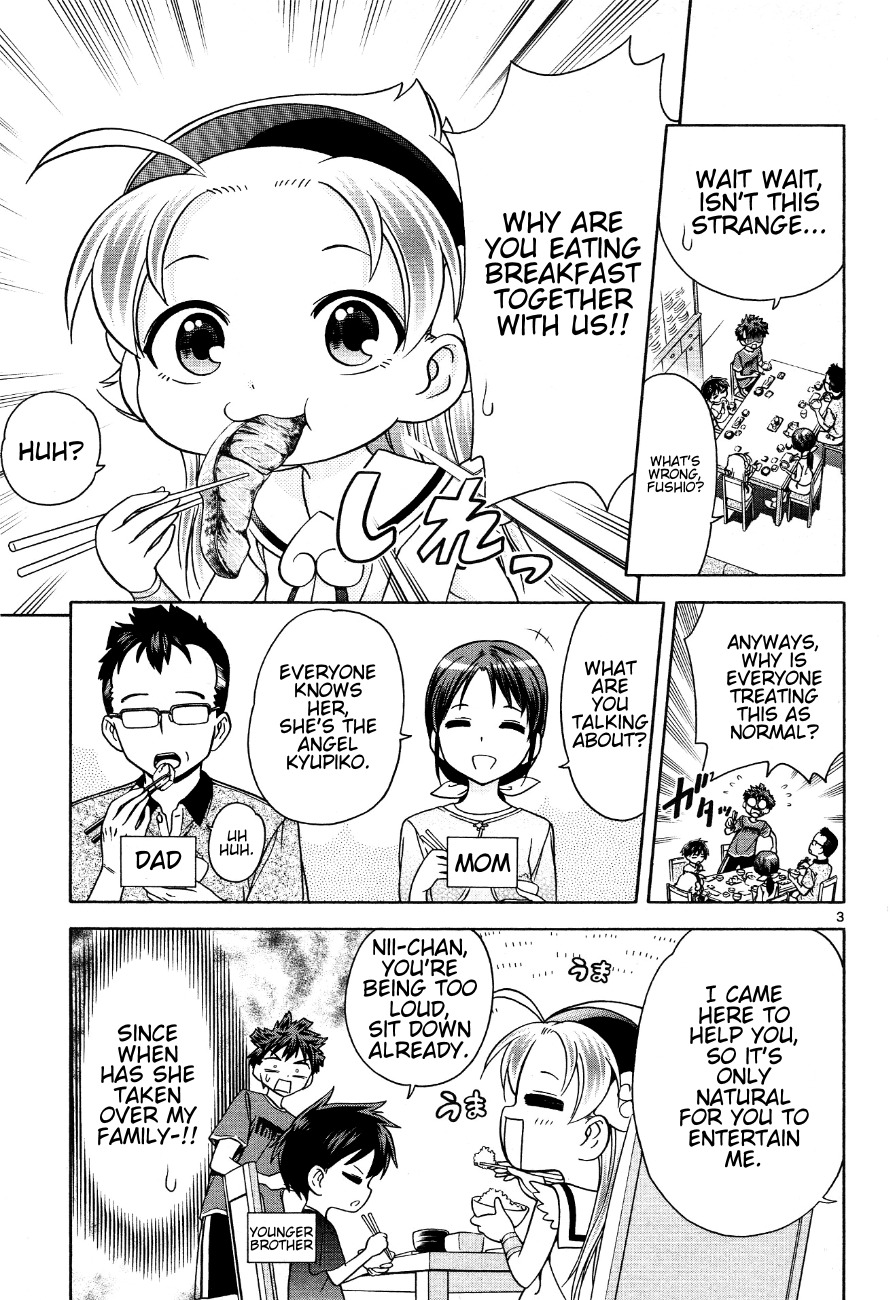 Kyupiko! - Fujimatsu Tenshi no Mismanagement Chapter 6 page 3 - Chapter 6: Mom, Dad, 2 Boys, and Kyupiko!!