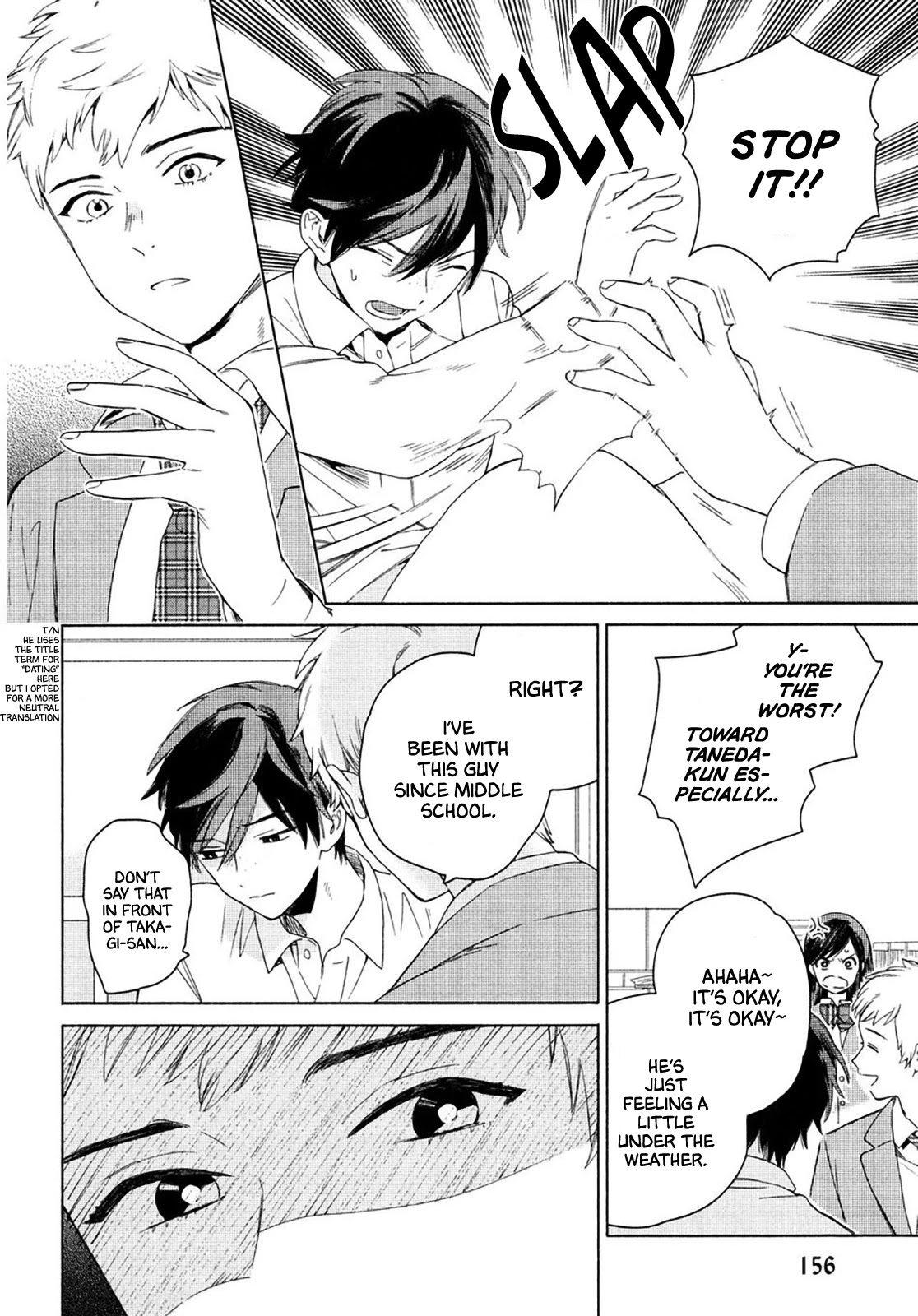 Kyuuhankagai Fukurokouji Chapter 5.2 page 12 - Chapter 5.2: I want to go out with Taneda-kun