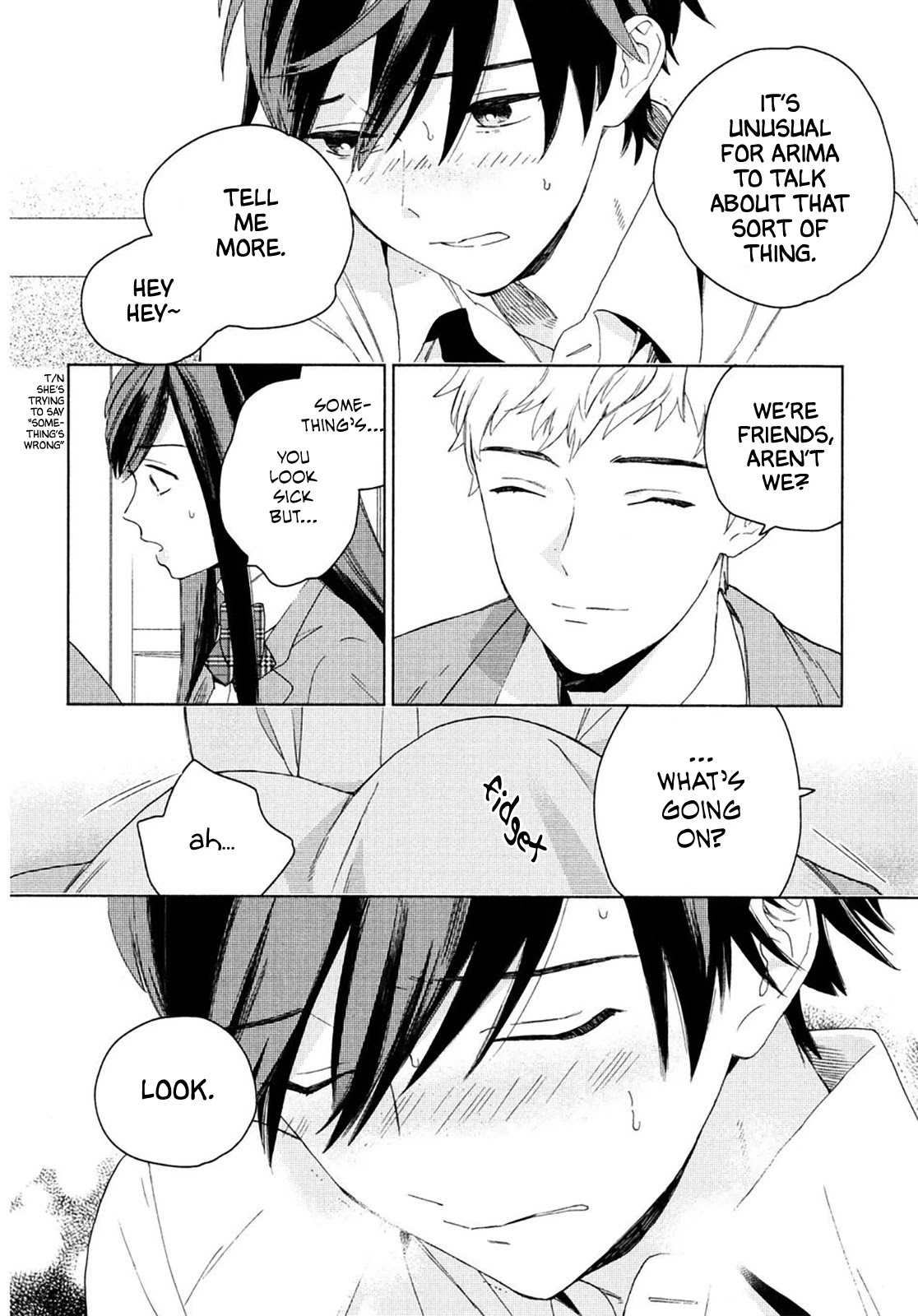 Kyuuhankagai Fukurokouji Chapter 5.2 page 14 - Chapter 5.2: I want to go out with Taneda-kun