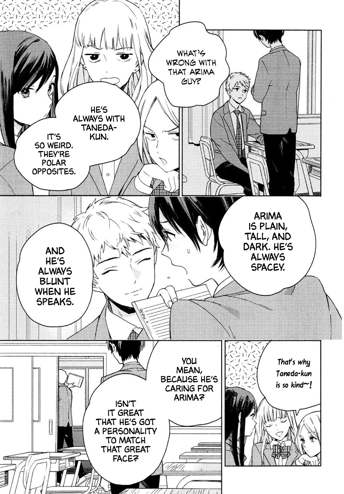 Kyuuhankagai Fukurokouji Chapter 5.2 page 5 - Chapter 5.2: I want to go out with Taneda-kun