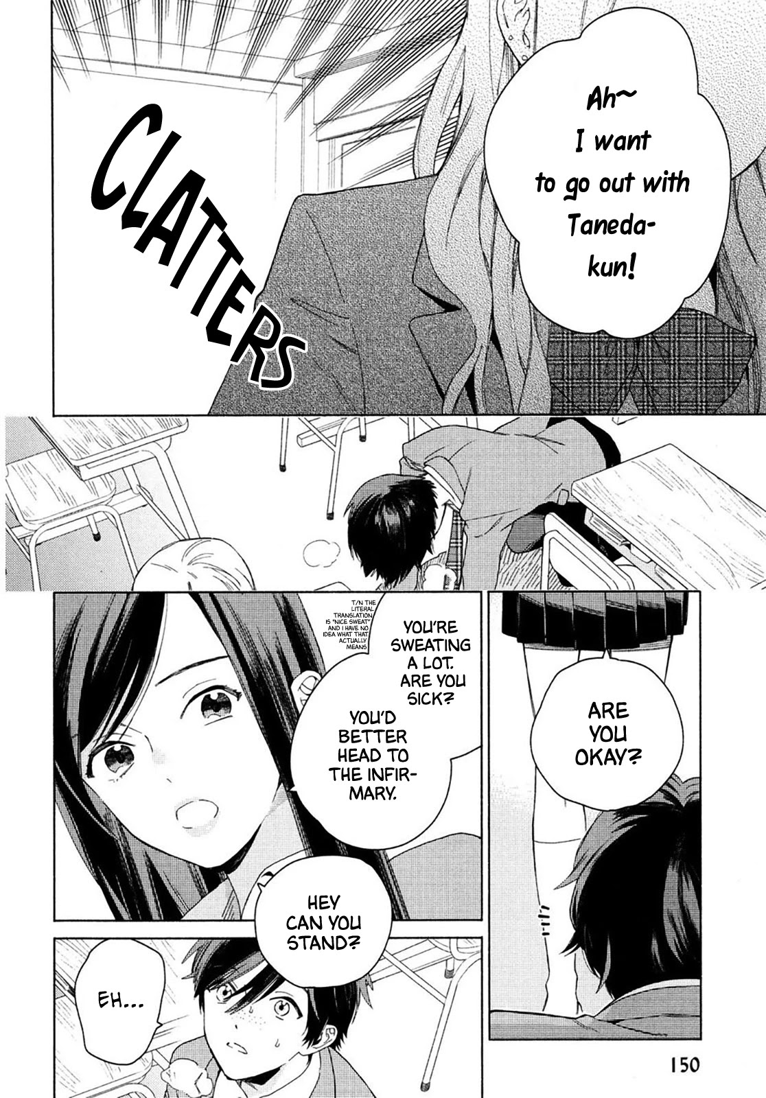 Kyuuhankagai Fukurokouji Chapter 5.2 page 6 - Chapter 5.2: I want to go out with Taneda-kun