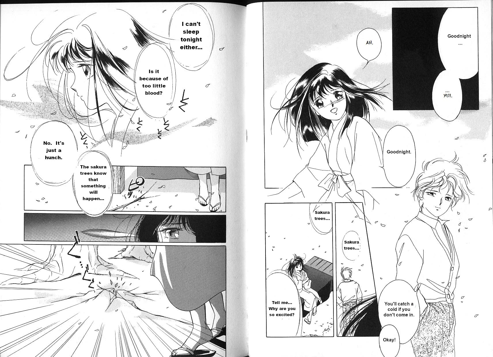 Kyuuketsuhime Yui: Kanonshou Chapter 3 page 11 - Chapter 3: When Sakura Petals Dance