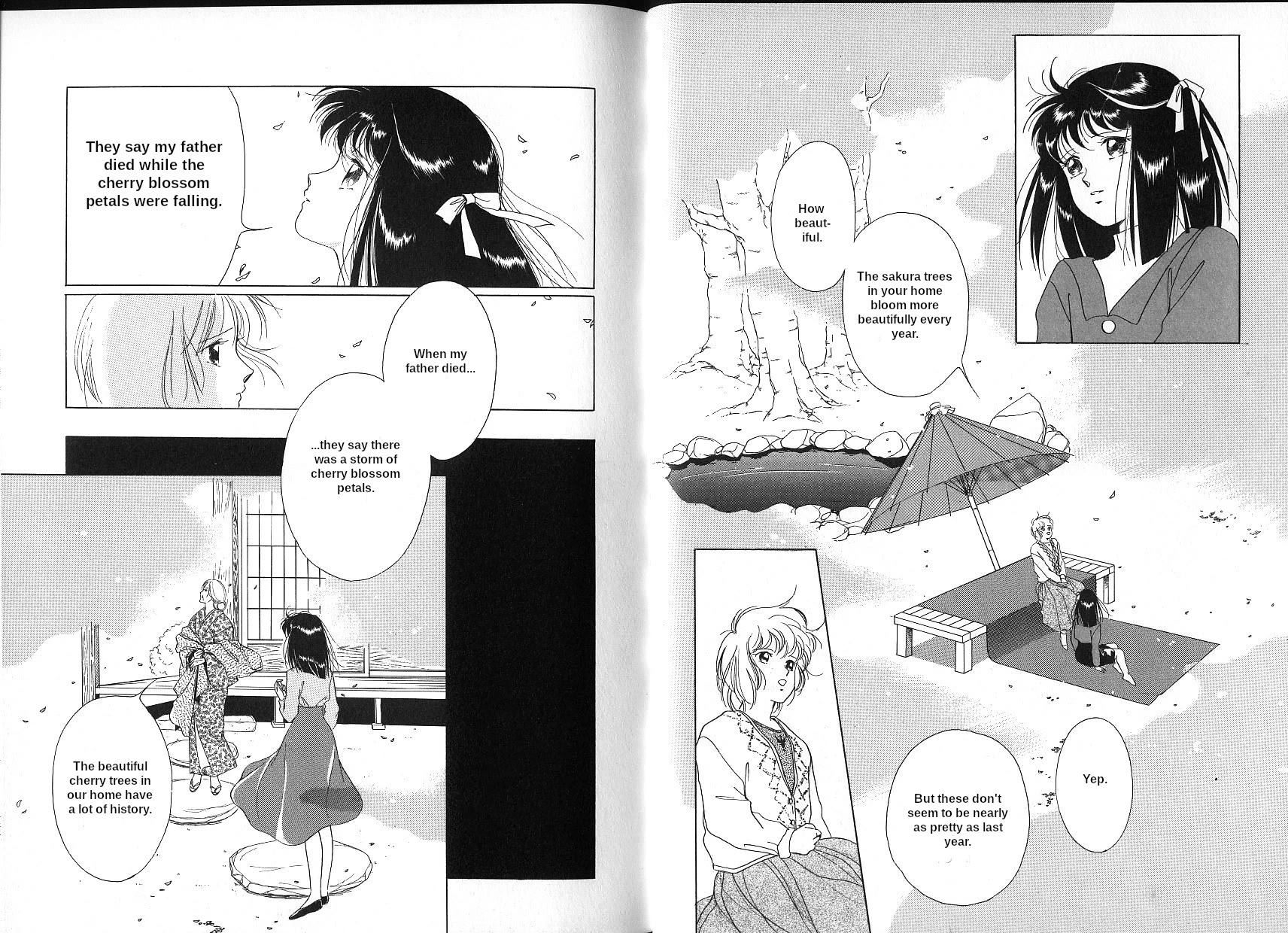 Kyuuketsuhime Yui: Kanonshou Chapter 3 page 2 - Chapter 3: When Sakura Petals Dance