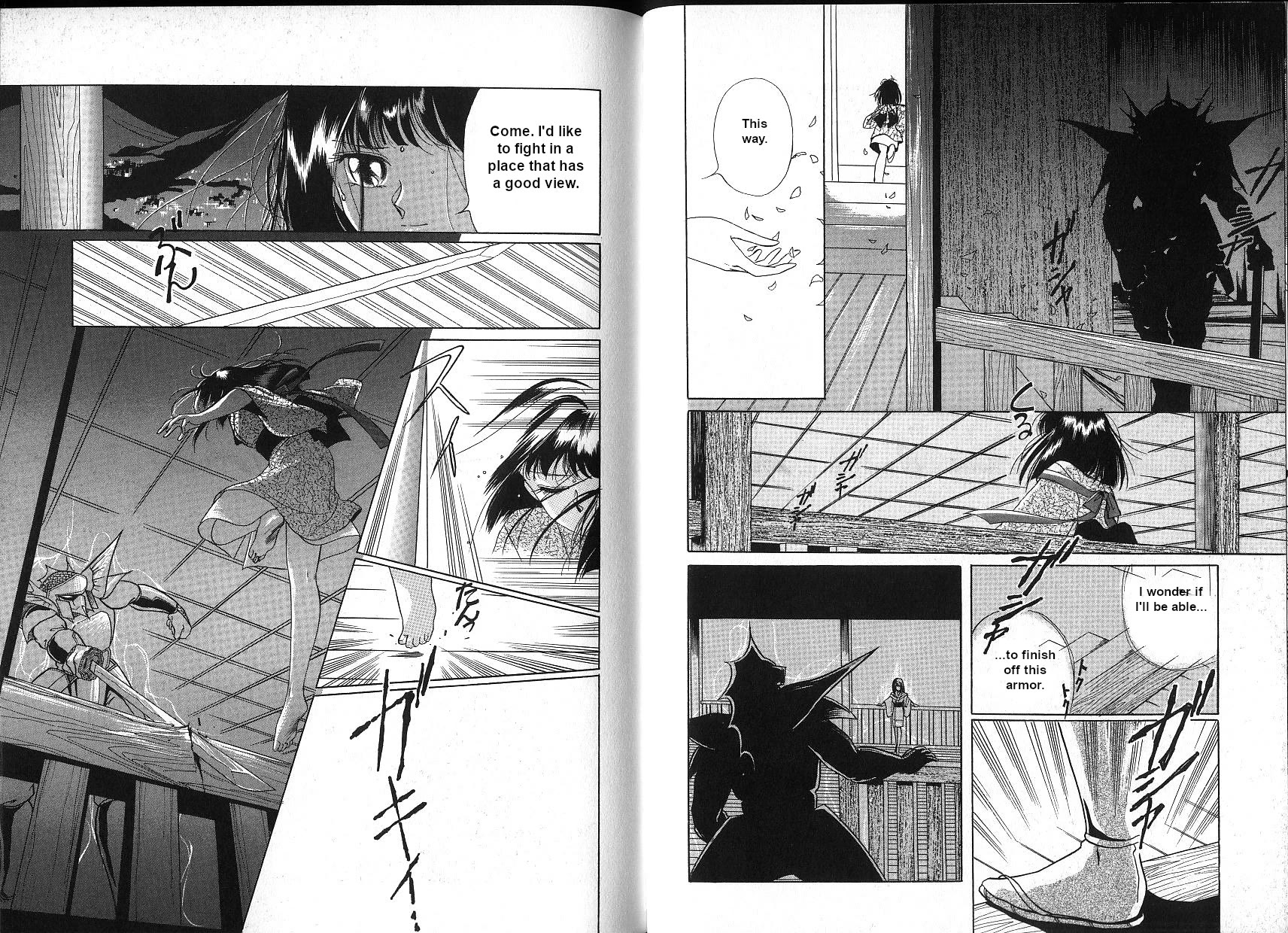 Kyuuketsuhime Yui: Kanonshou Chapter 3 page 25 - Chapter 3: When Sakura Petals Dance