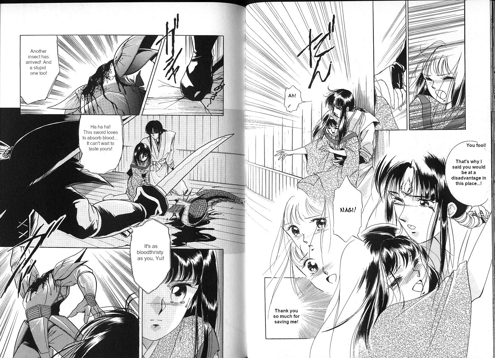 Kyuuketsuhime Yui: Kanonshou Chapter 3 page 28 - Chapter 3: When Sakura Petals Dance