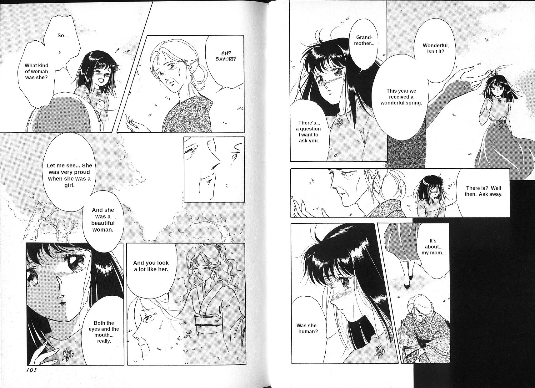 Kyuuketsuhime Yui: Kanonshou Chapter 3 page 3 - Chapter 3: When Sakura Petals Dance