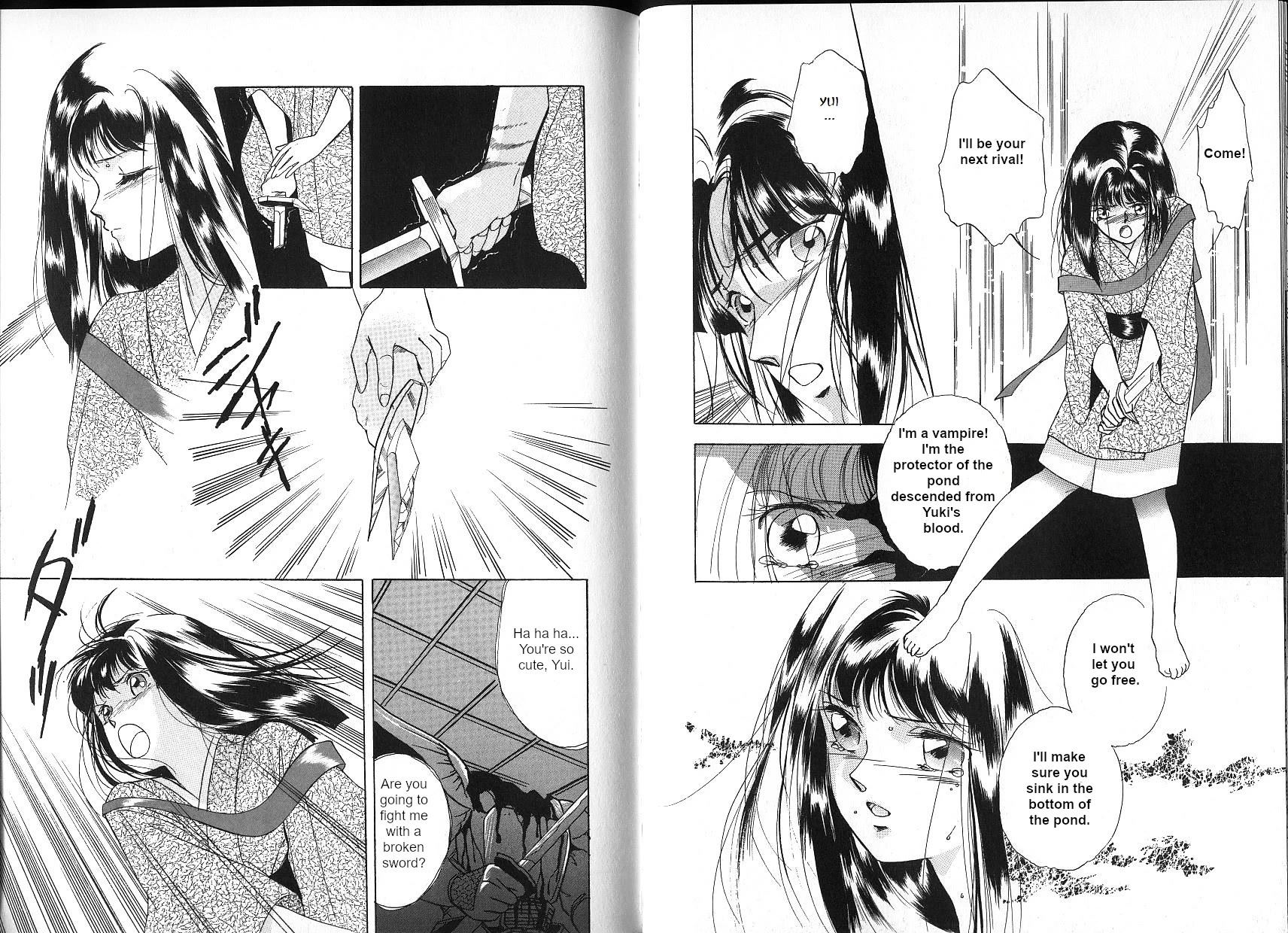 Kyuuketsuhime Yui: Kanonshou Chapter 3 page 30 - Chapter 3: When Sakura Petals Dance