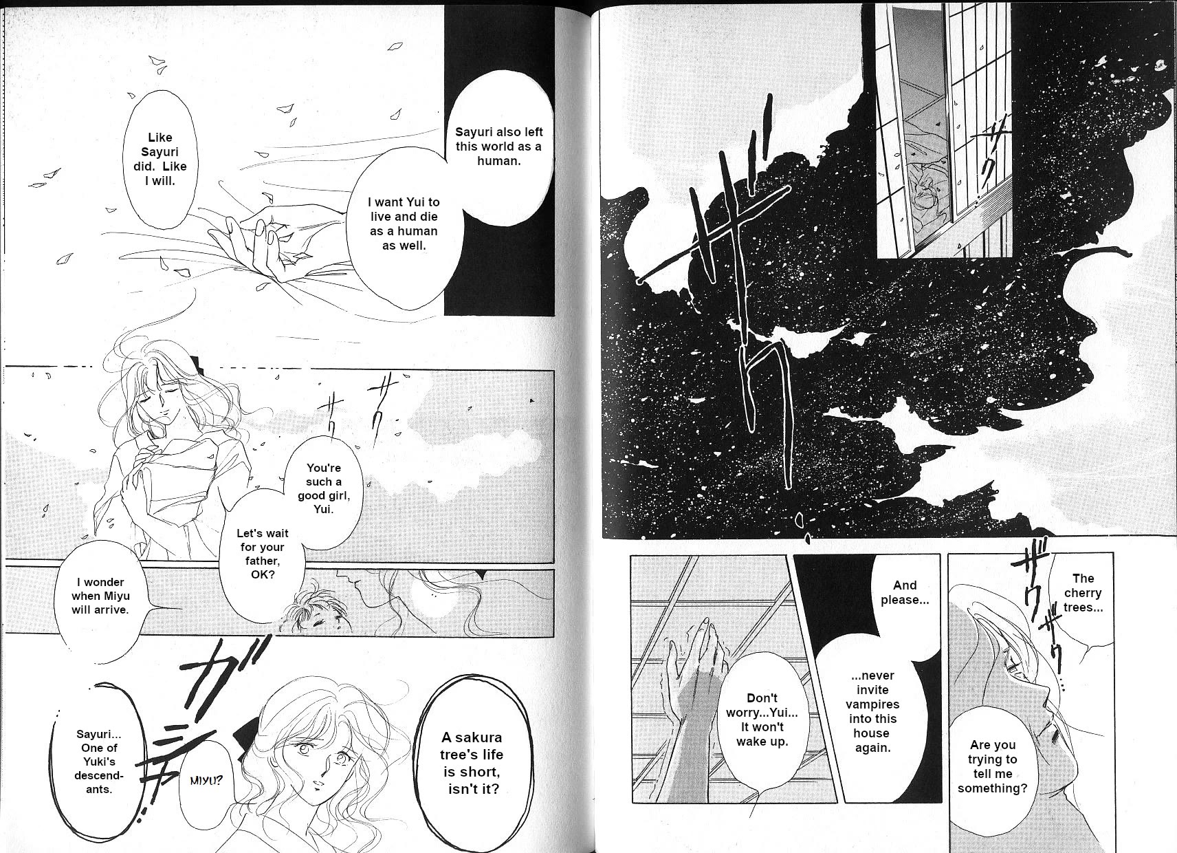 Kyuuketsuhime Yui: Kanonshou Chapter 3 page 33 - Chapter 3: When Sakura Petals Dance