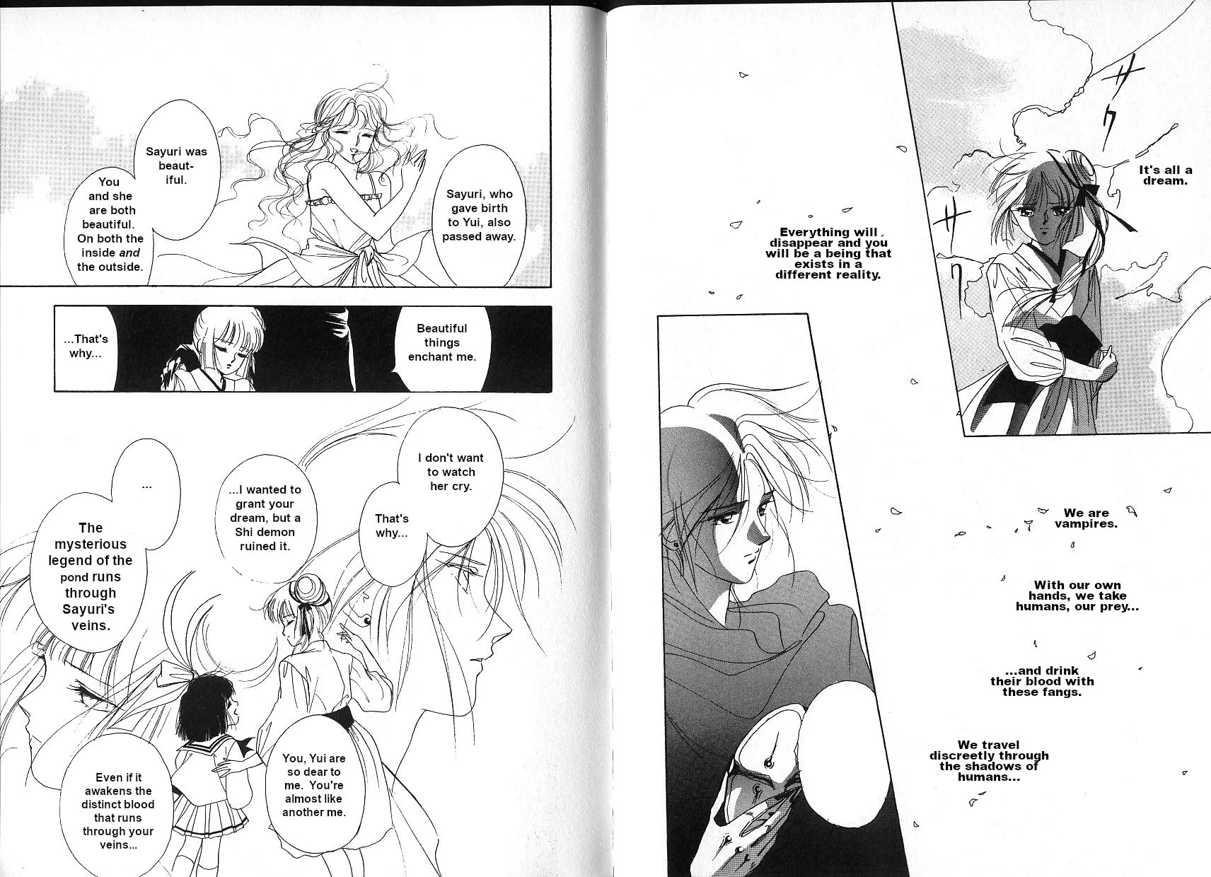 Kyuuketsuhime Yui: Kanonshou Chapter 3 page 45 - Chapter 3: When Sakura Petals Dance