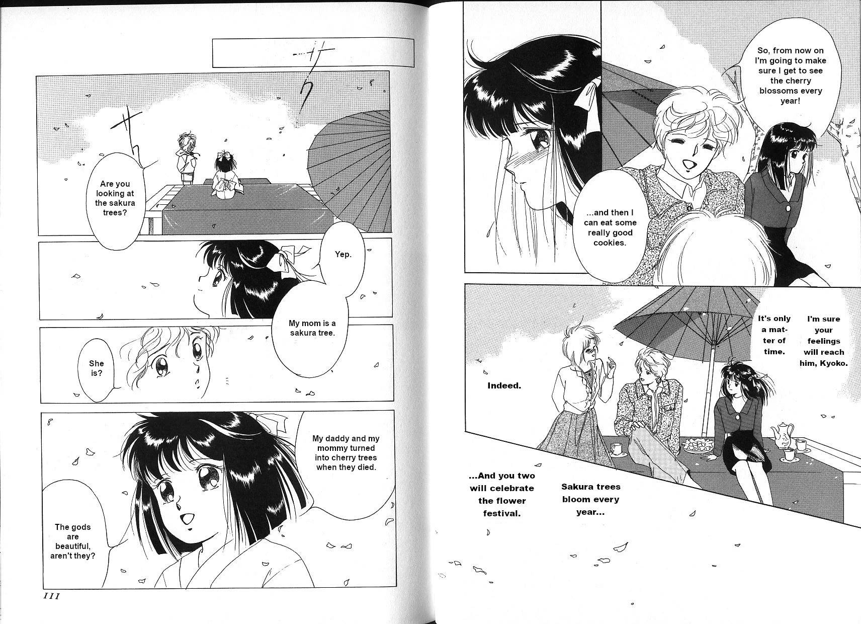Kyuuketsuhime Yui: Kanonshou Chapter 3 page 8 - Chapter 3: When Sakura Petals Dance