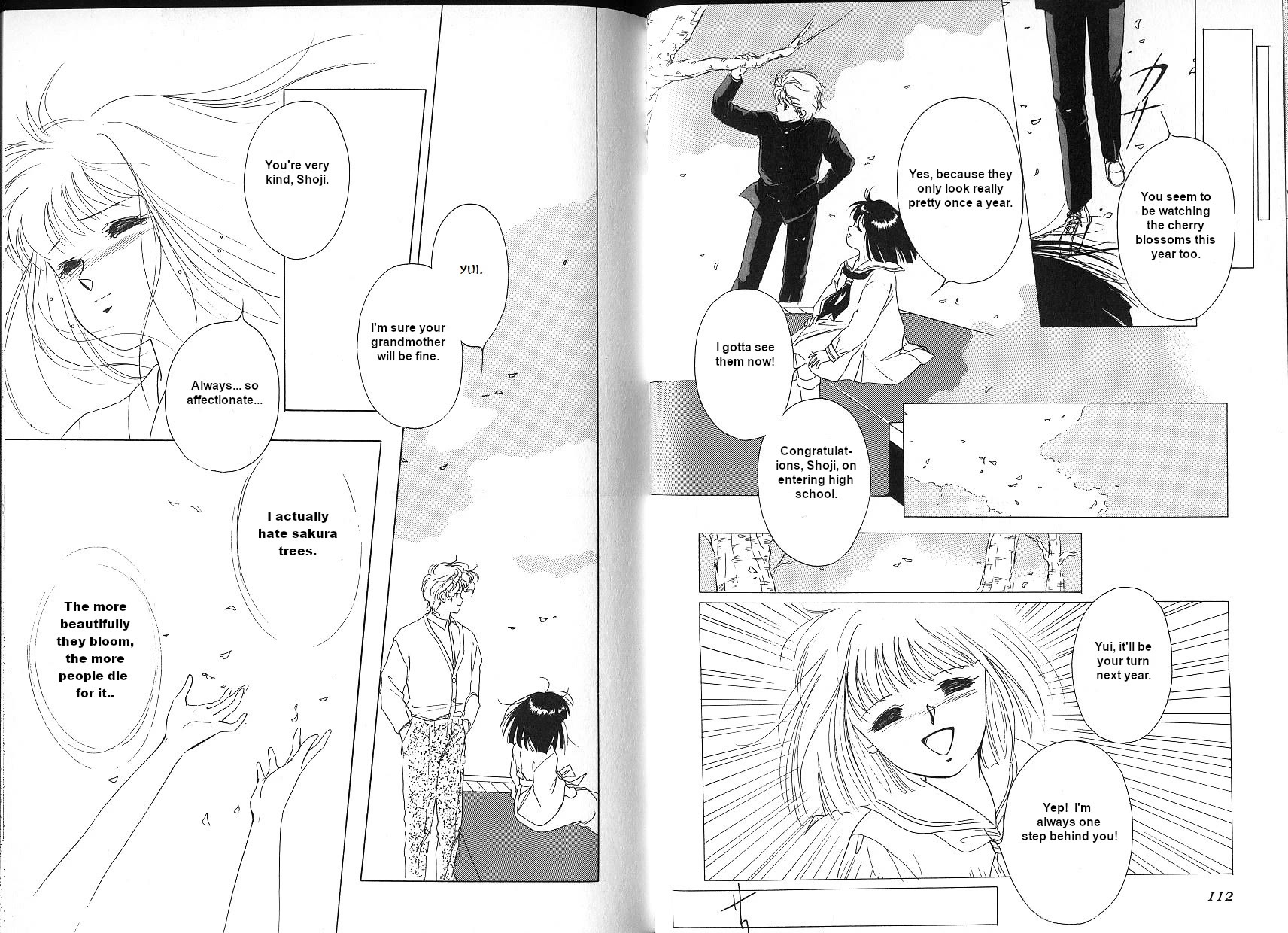 Kyuuketsuhime Yui: Kanonshou Chapter 3 page 9 - Chapter 3: When Sakura Petals Dance