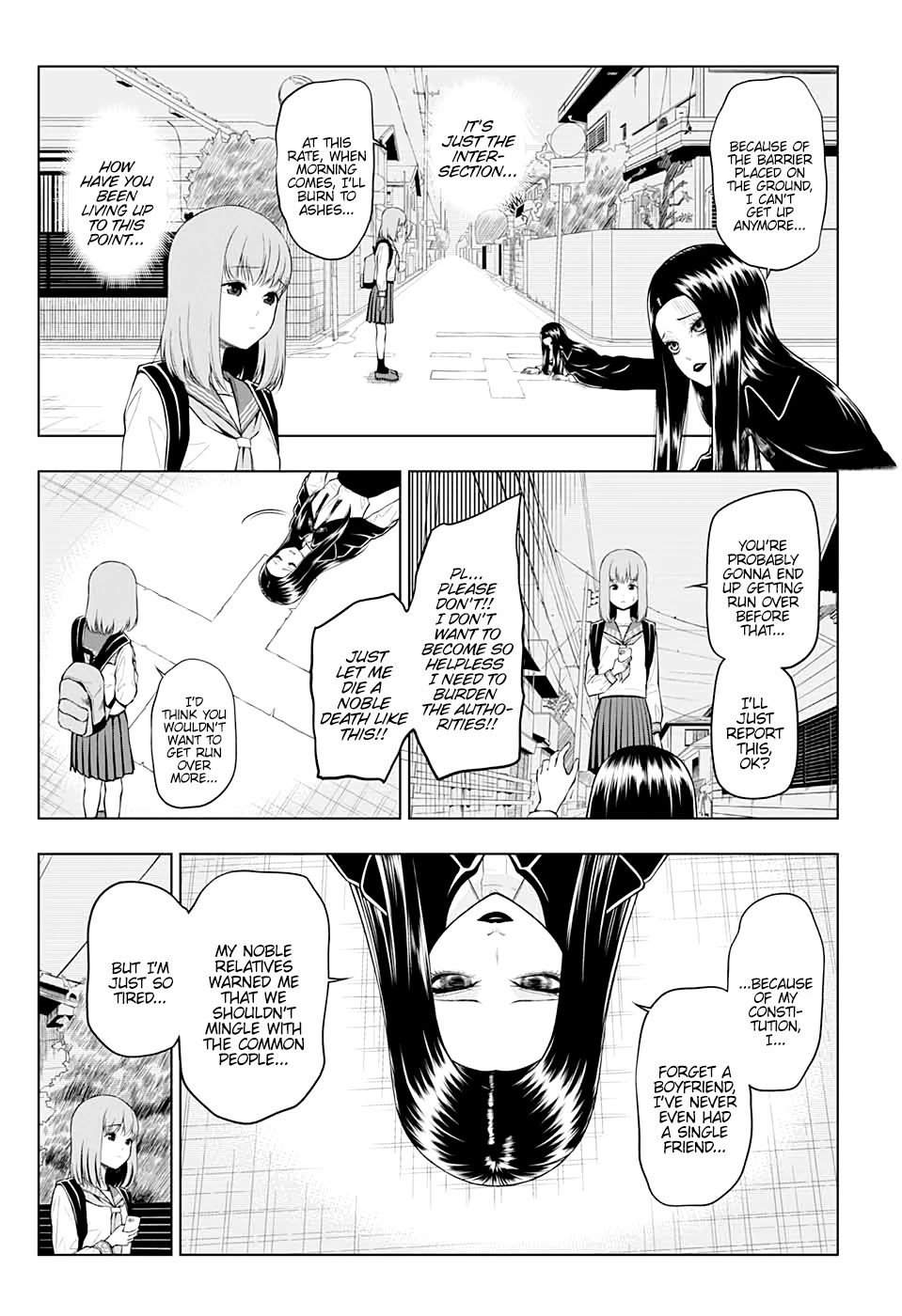 Kyuuketsuki no Sumu Machi Chapter 1 page 11 - Chapter 1: An Encounter on a Moonlit Night