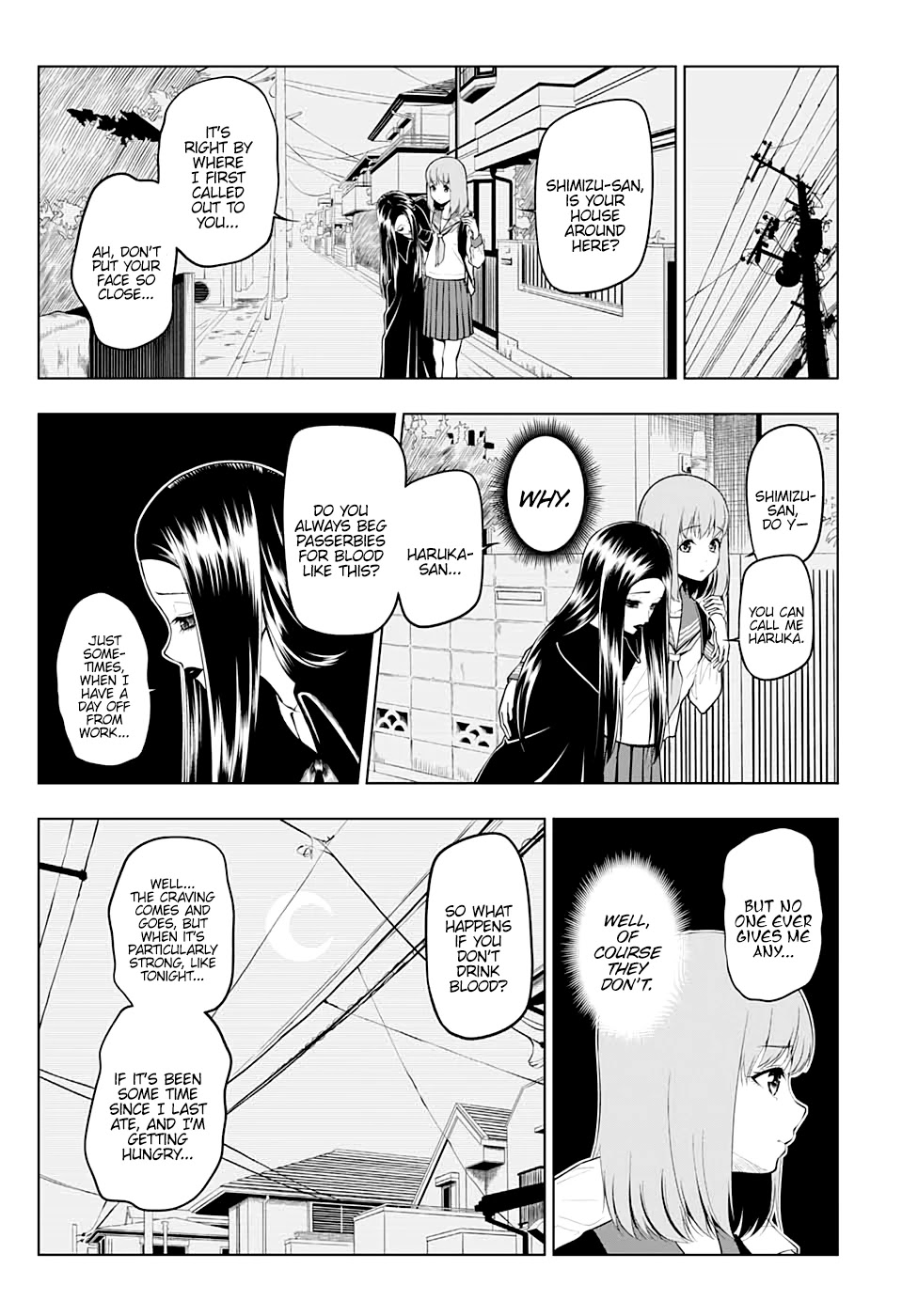 Kyuuketsuki no Sumu Machi Chapter 1 page 13 - Chapter 1: An Encounter on a Moonlit Night