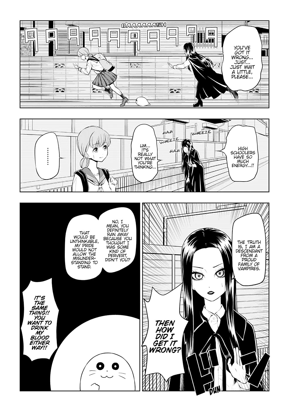 Kyuuketsuki no Sumu Machi Chapter 1 page 4 - Chapter 1: An Encounter on a Moonlit Night