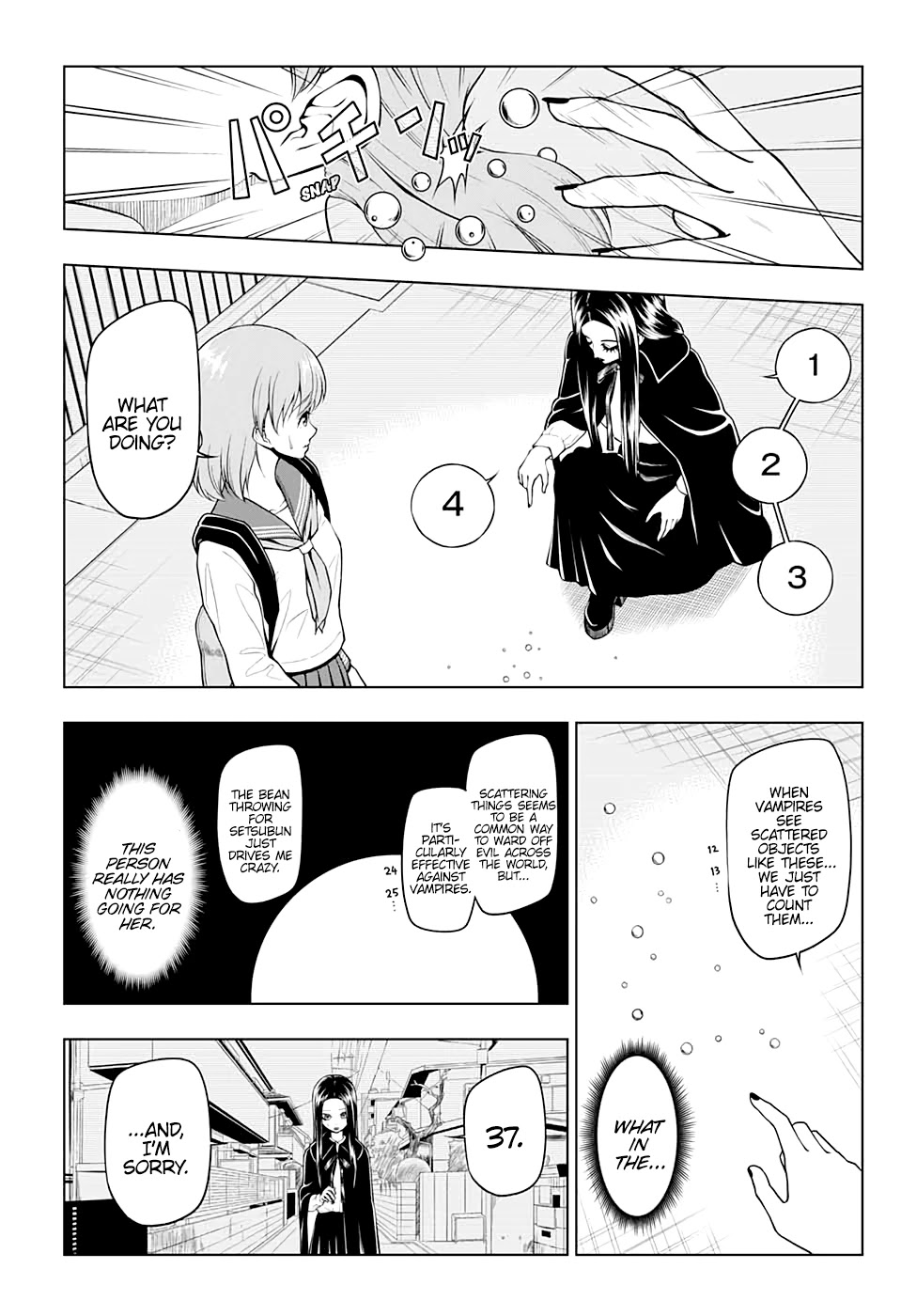 Kyuuketsuki no Sumu Machi Chapter 1 page 8 - Chapter 1: An Encounter on a Moonlit Night