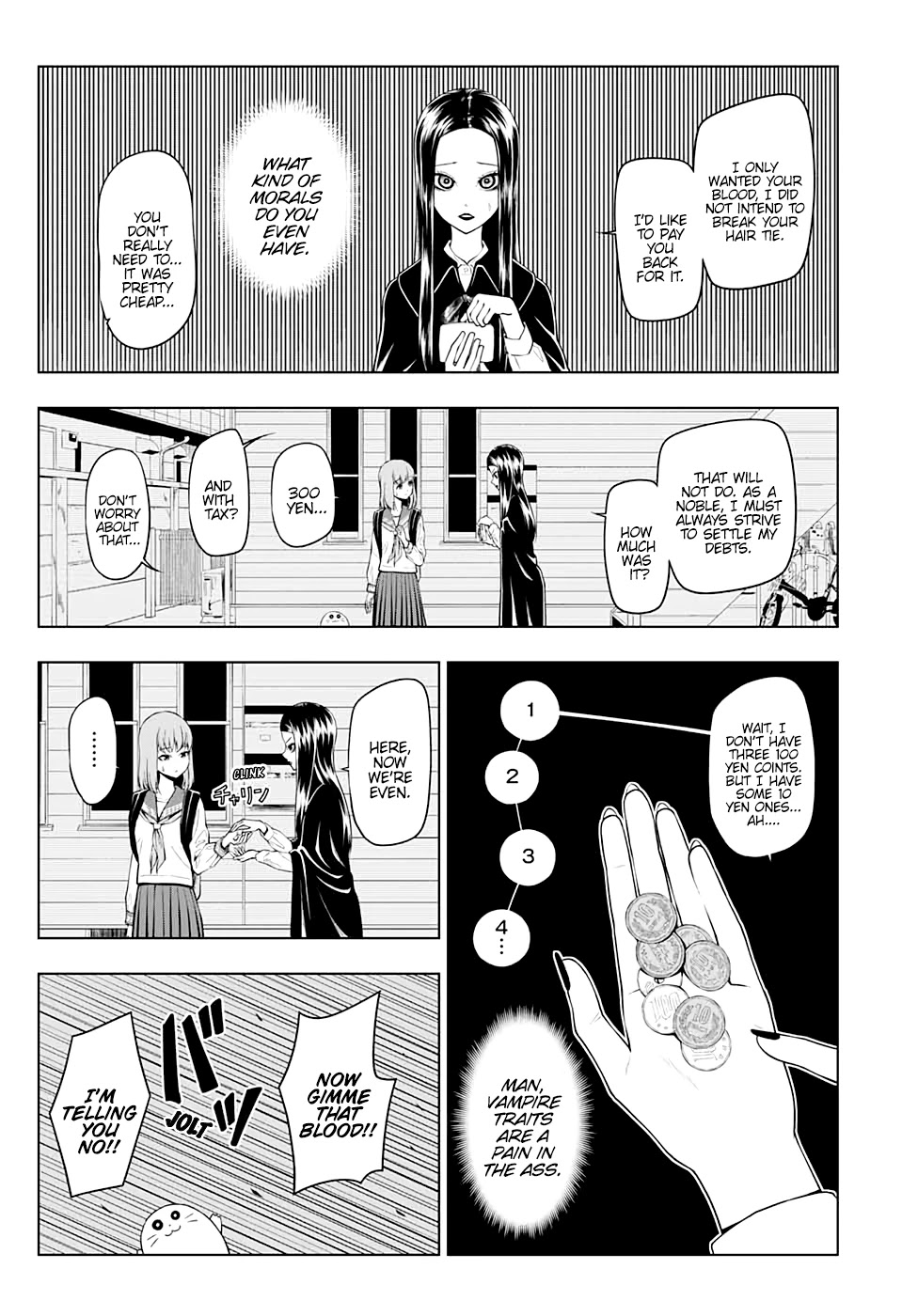 Kyuuketsuki no Sumu Machi Chapter 1 page 9 - Chapter 1: An Encounter on a Moonlit Night