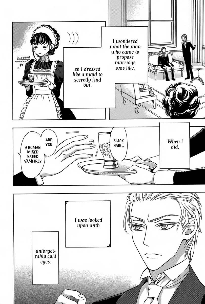 Kyuuketsuki no Uruwashiki Kekkon Chapter 3 page 3 - Chapter 3: The Beautiful Lady and the Vampire