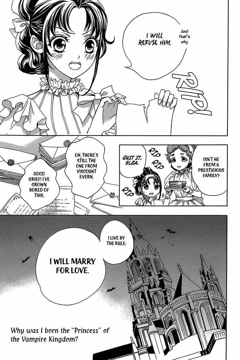 Kyuuketsuki no Uruwashiki Kekkon Chapter 3 page 4 - Chapter 3: The Beautiful Lady and the Vampire