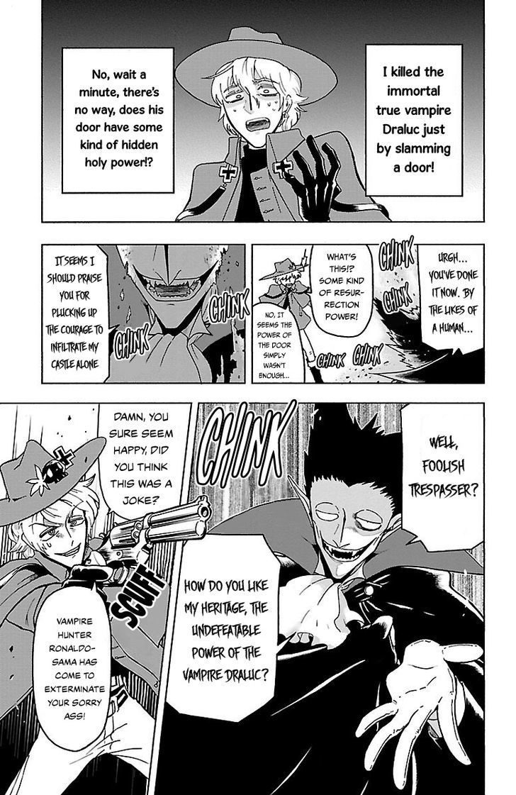 Kyuuketsuki Sugu Shinu Chapter 1 page 9 - Chapter 1 : The hunter arrives, and he gets lost