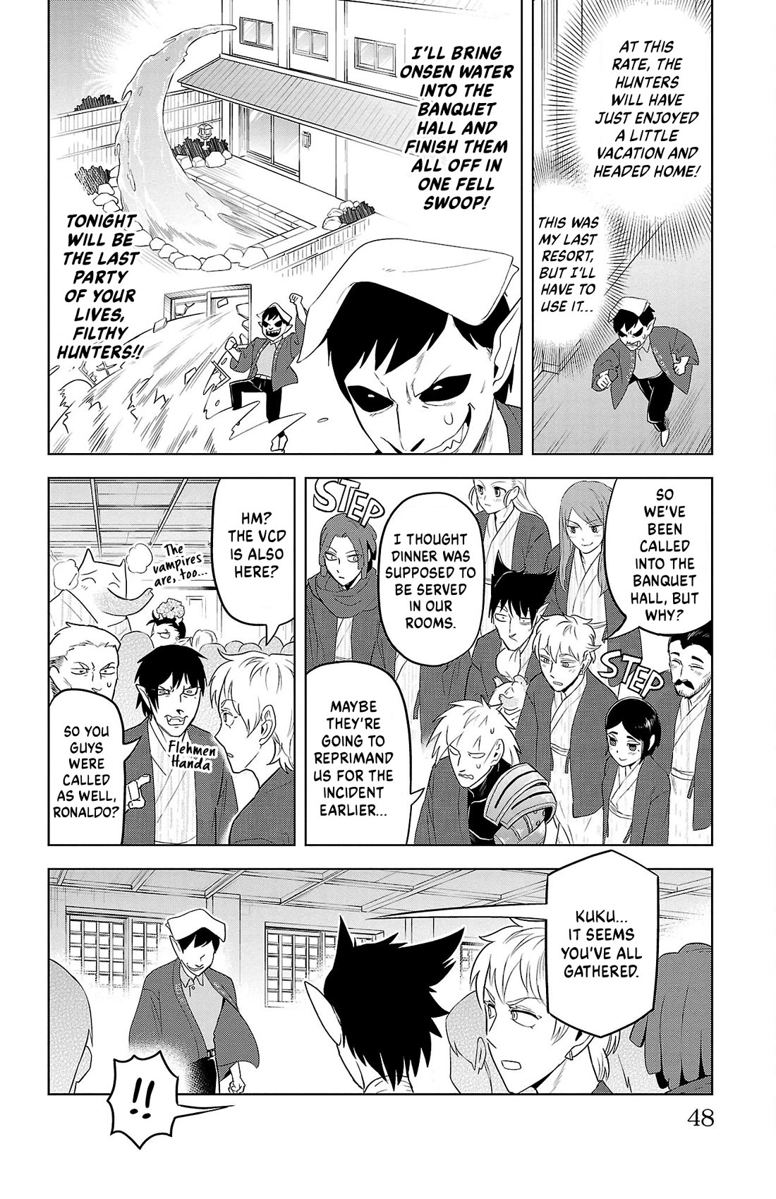 Kyuuketsuki Sugu Shinu Chapter 100 page 10 - Chapter 100: The Fun Idiots of Shin-Yokohama