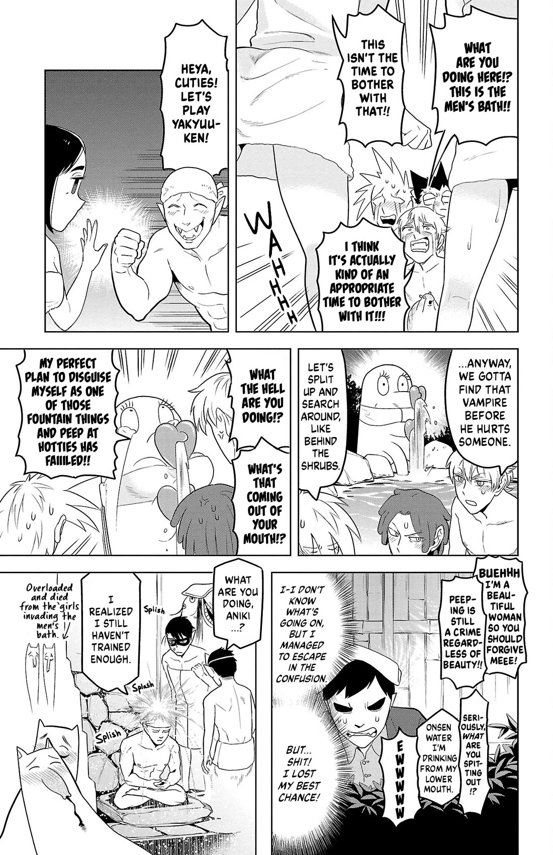 Kyuuketsuki Sugu Shinu Chapter 100 page 9 - Chapter 100: The Fun Idiots of Shin-Yokohama