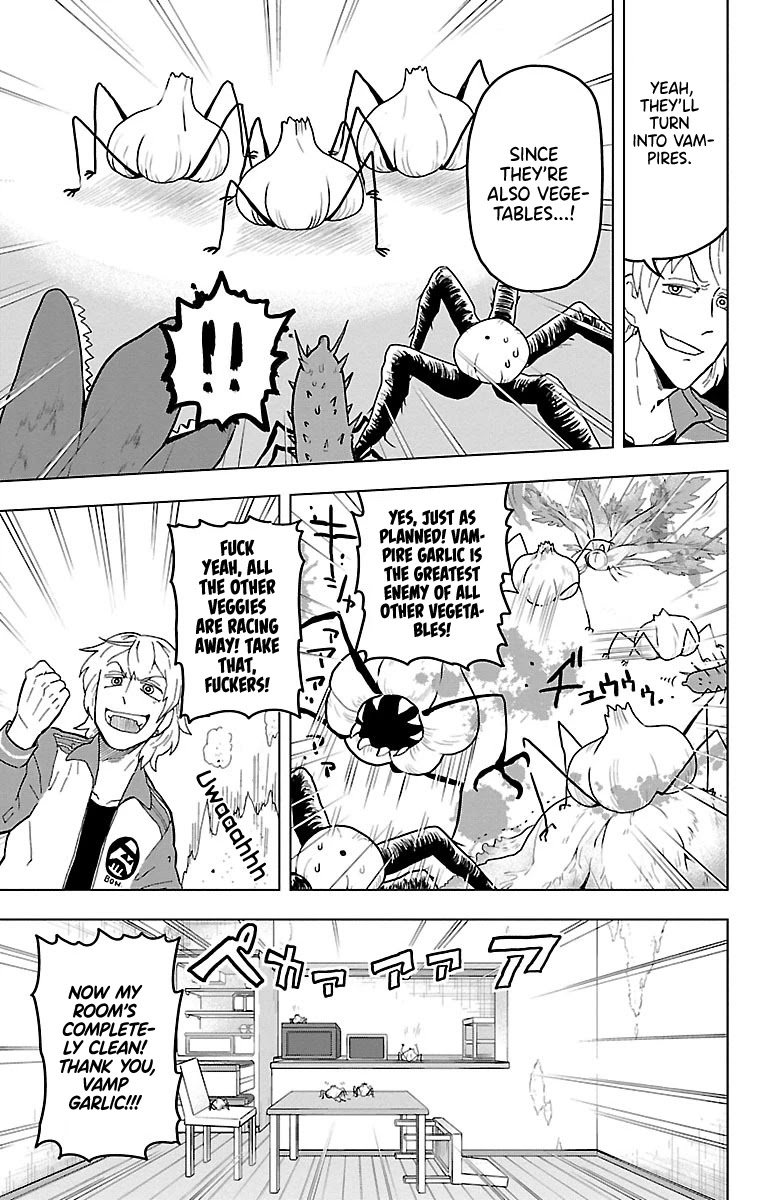 Kyuuketsuki Sugu Shinu Chapter 13 page 11 - Chapter 13: 13th Death: Kitchen Liberal Force