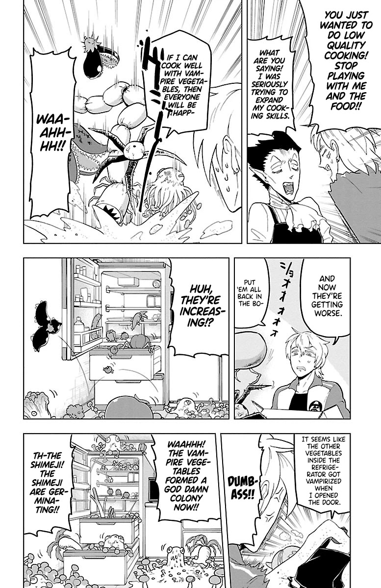 Kyuuketsuki Sugu Shinu Chapter 13 page 6 - Chapter 13: 13th Death: Kitchen Liberal Force